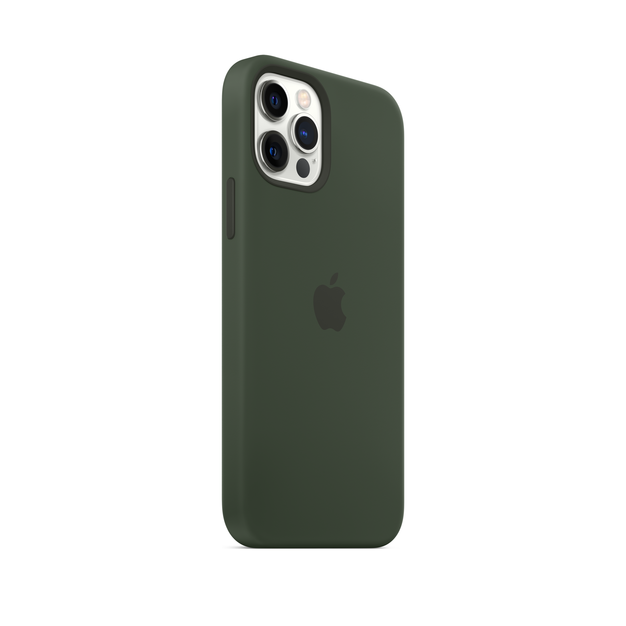 iPhone 12 & 12 Pro Silicone Case with MagSafe — Cypress Green