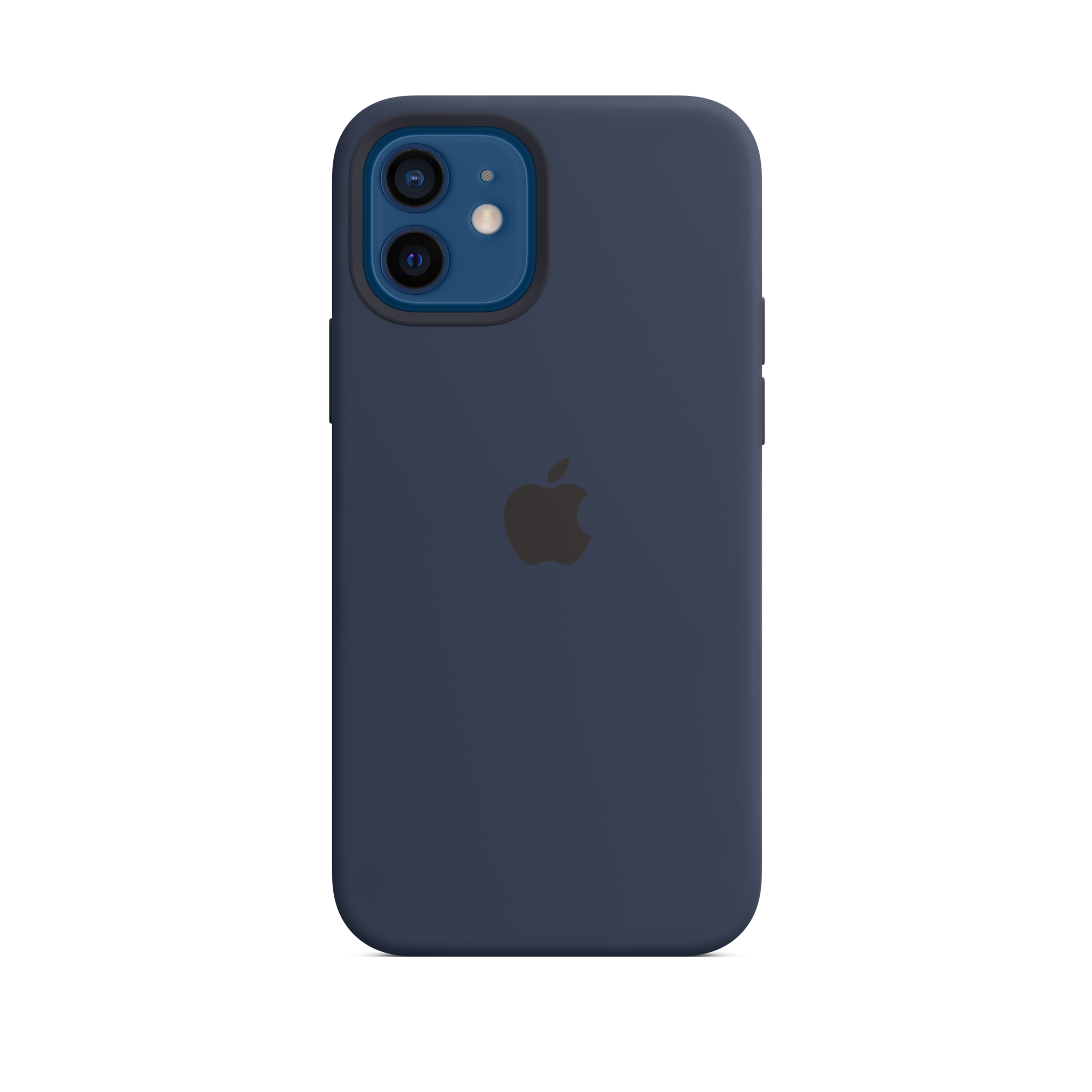 iPhone 12 & 12 Pro Silicone Case with MagSafe — Deep Navy