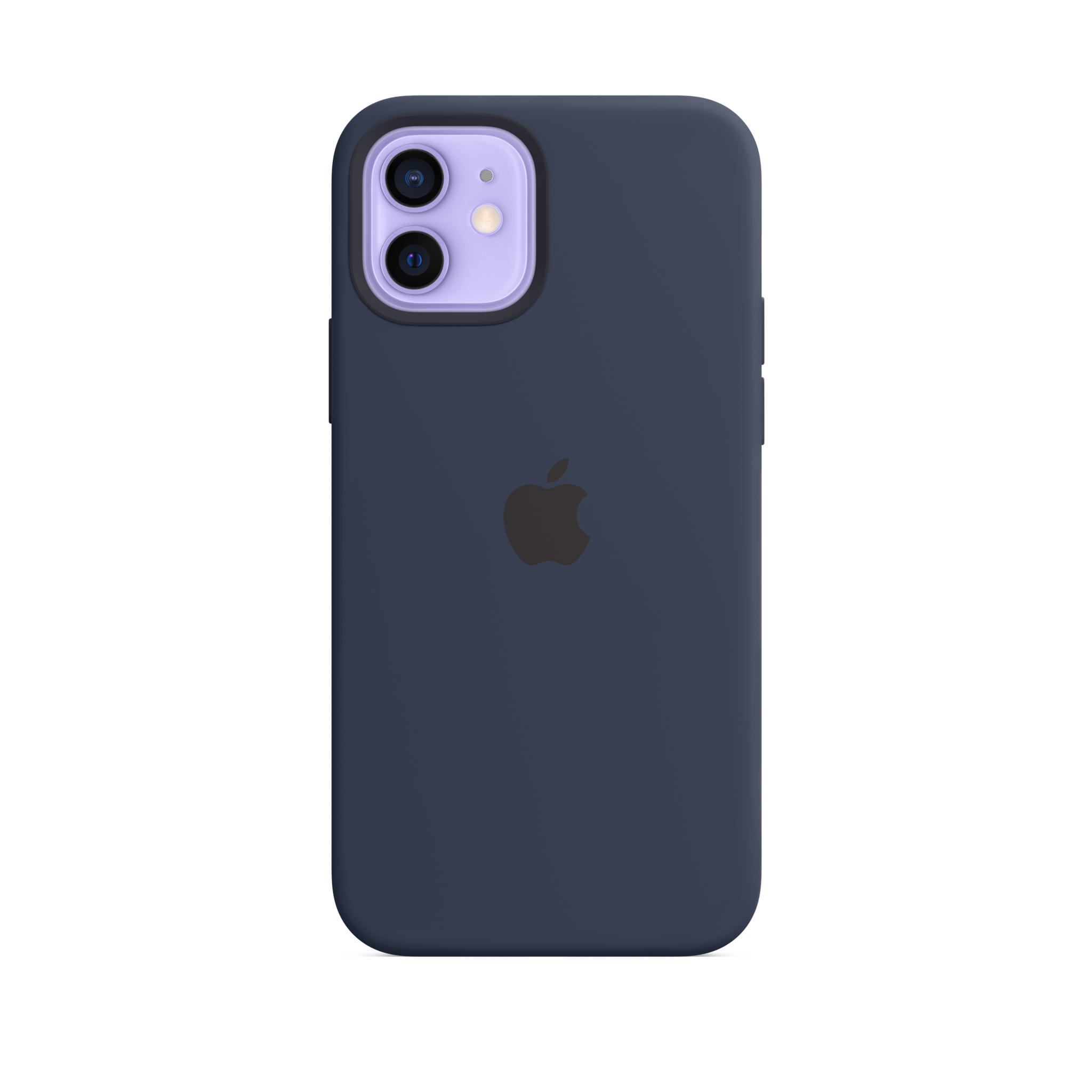 iPhone 12 & 12 Pro Silicone Case with MagSafe — Deep Navy