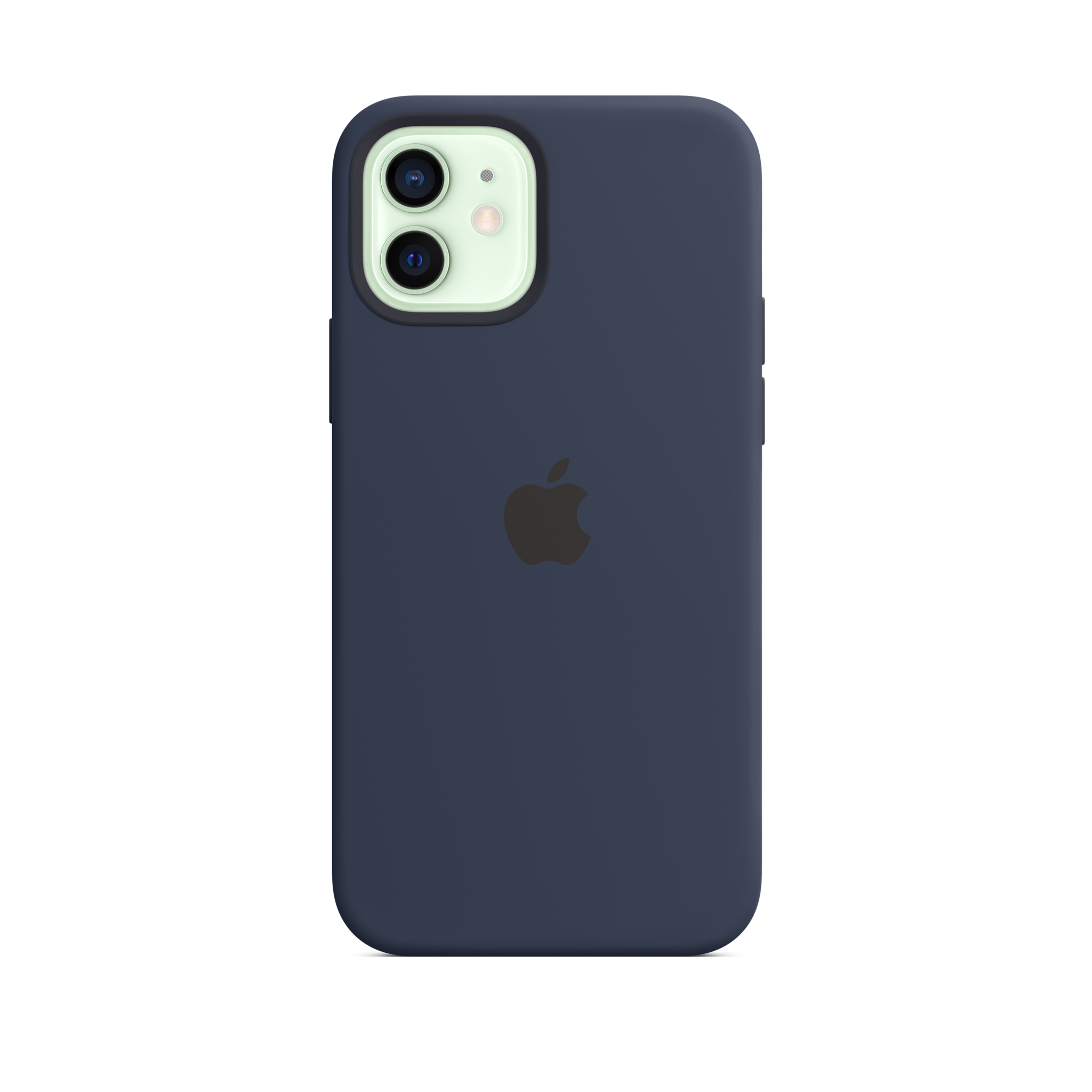 iPhone 12 & 12 Pro Silicone Case with MagSafe — Deep Navy