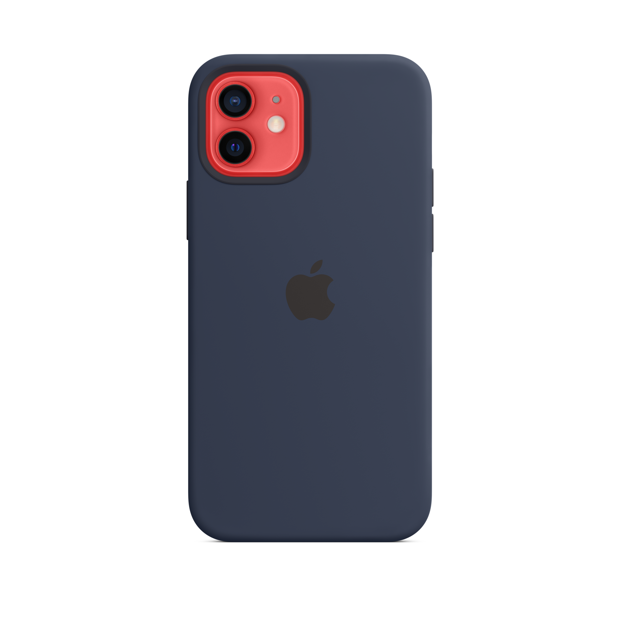 iPhone 12 & 12 Pro Silicone Case with MagSafe — Deep Navy