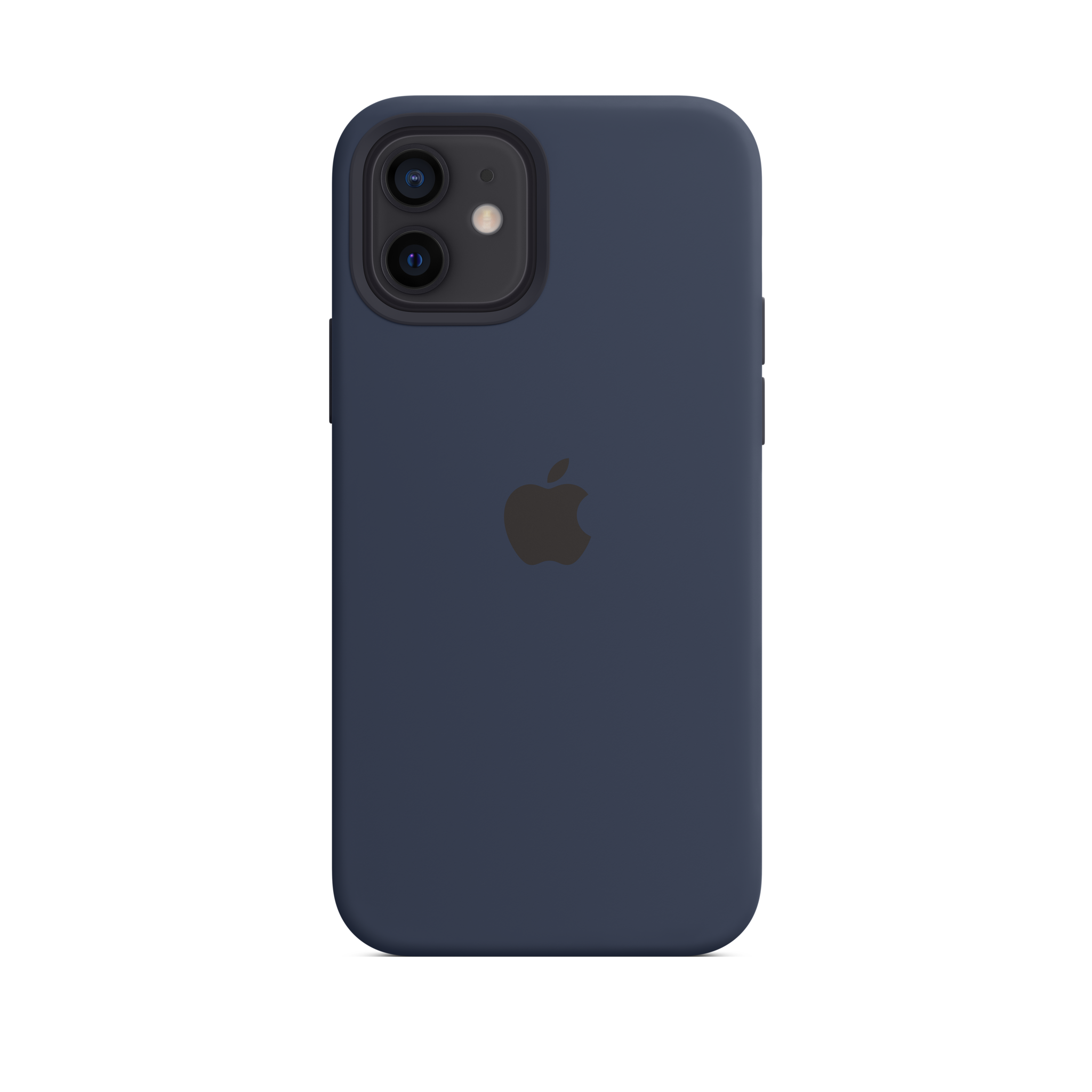 iPhone 12 & 12 Pro Silicone Case with MagSafe — Deep Navy