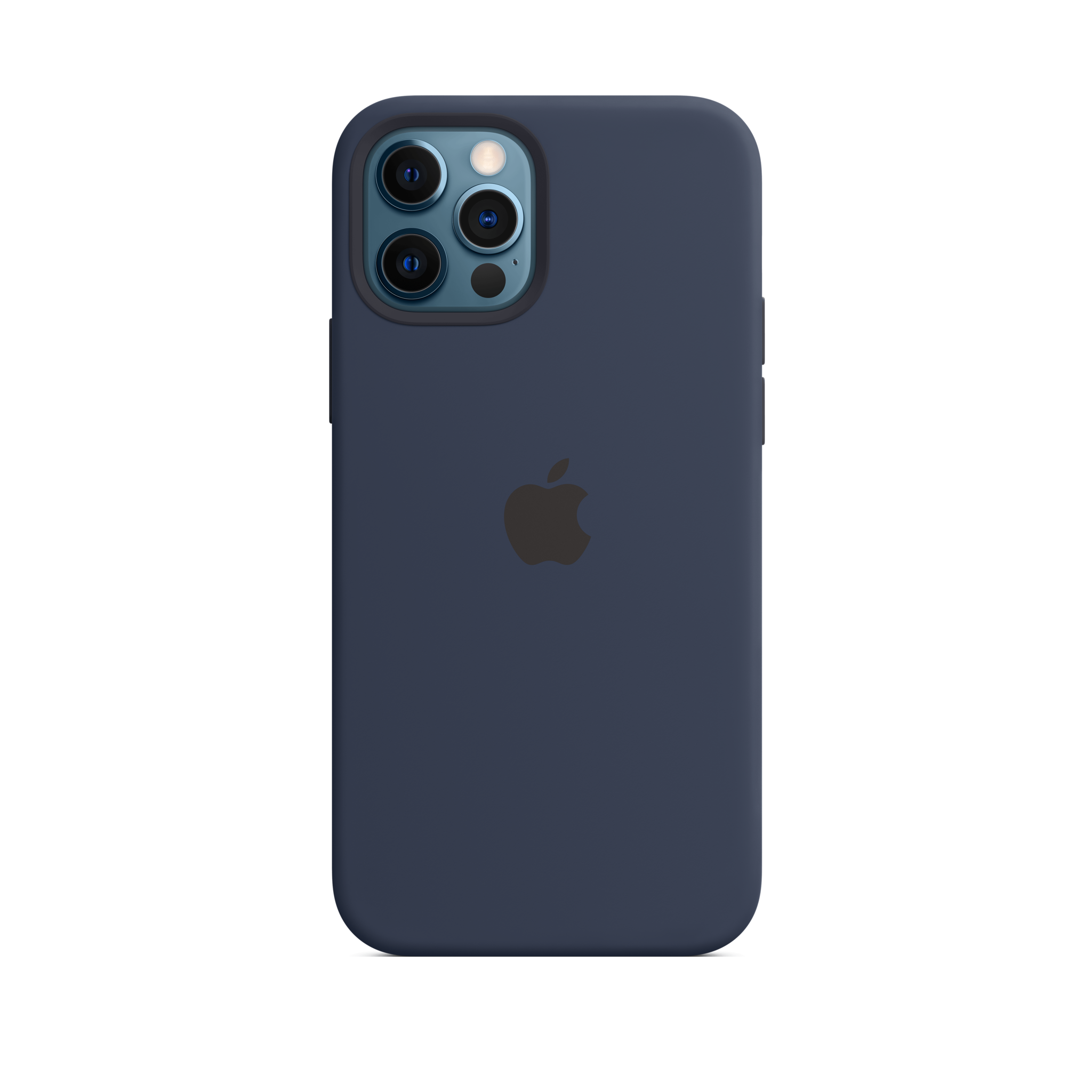 iPhone 12 & 12 Pro Silicone Case with MagSafe — Deep Navy