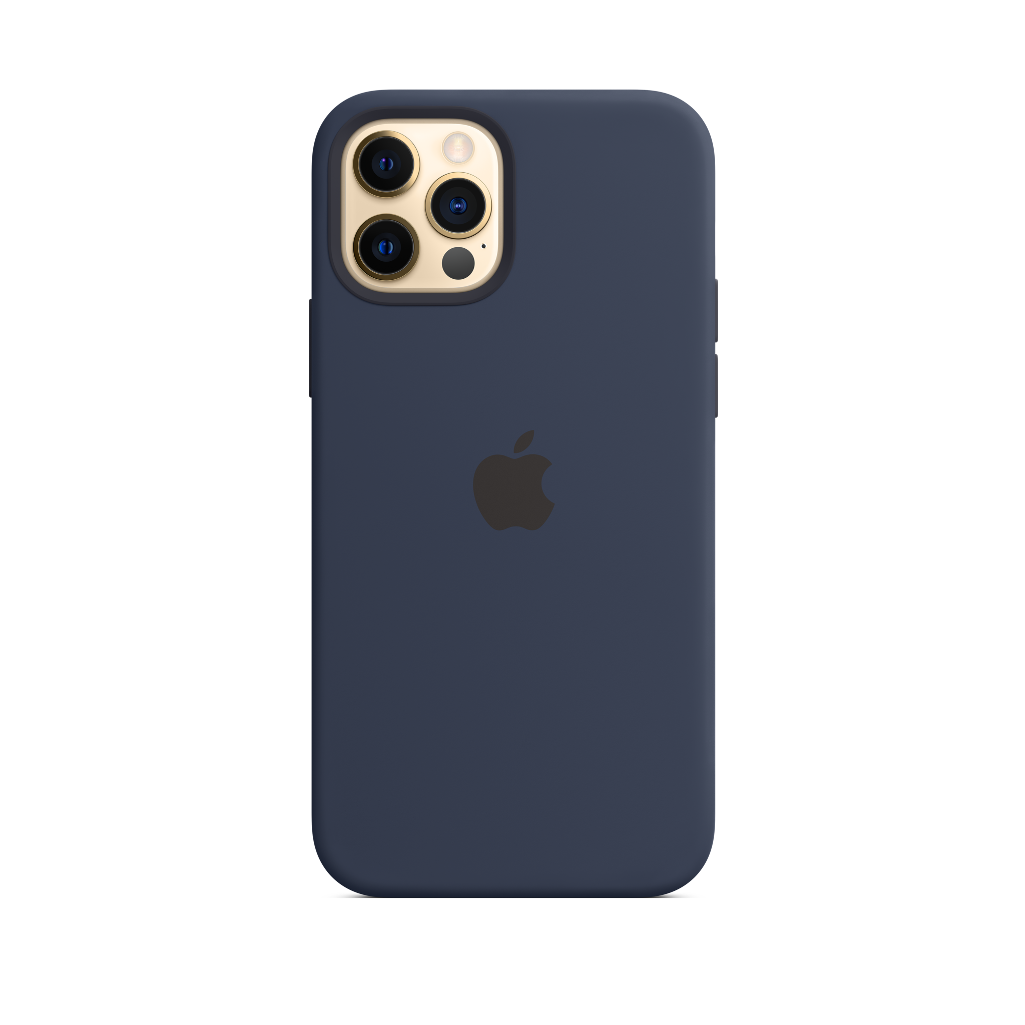 iPhone 12 & 12 Pro Silicone Case with MagSafe — Deep Navy