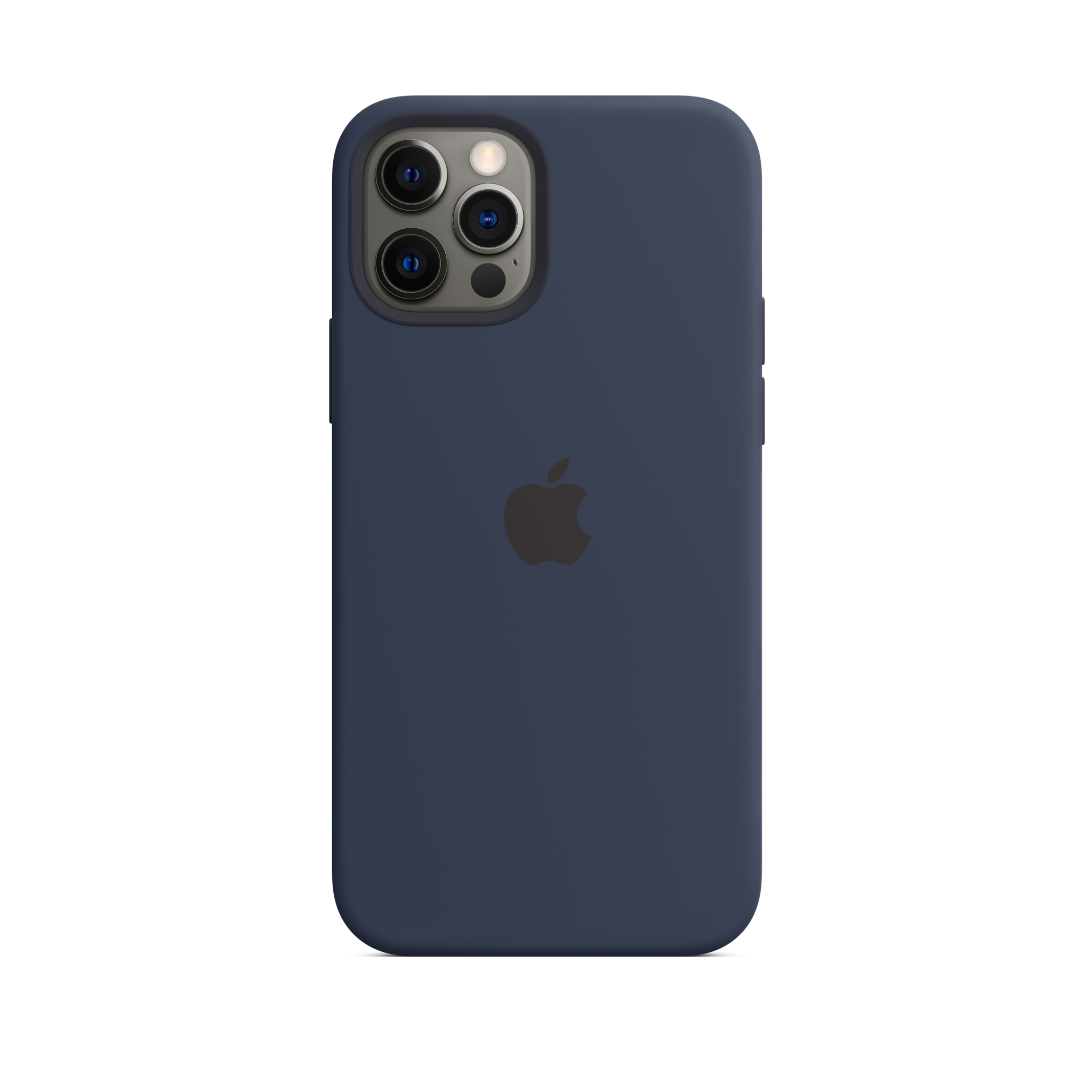 iPhone 12 & 12 Pro Silicone Case with MagSafe — Deep Navy
