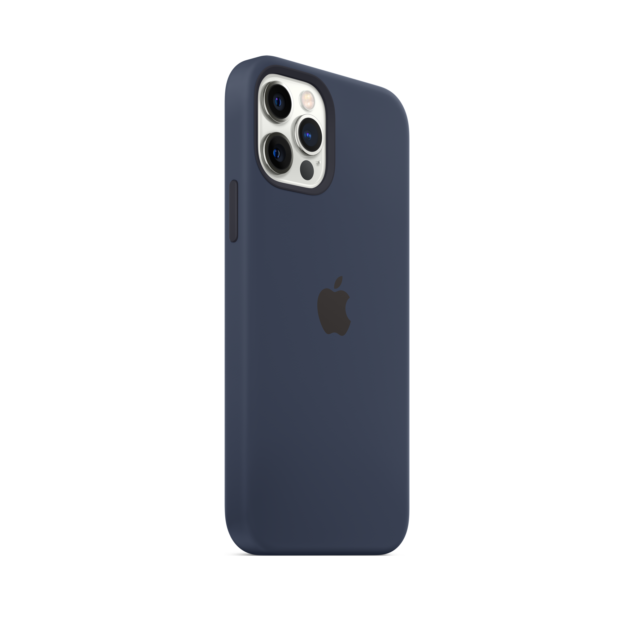 iPhone 12 & 12 Pro Silicone Case with MagSafe — Deep Navy