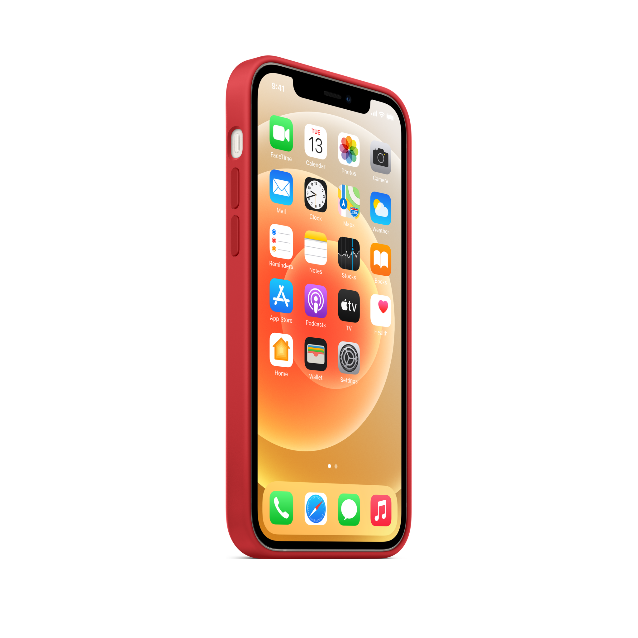 iPhone 12 & 12 Pro Silicone Case with MagSafe — PRODUCT(RED)