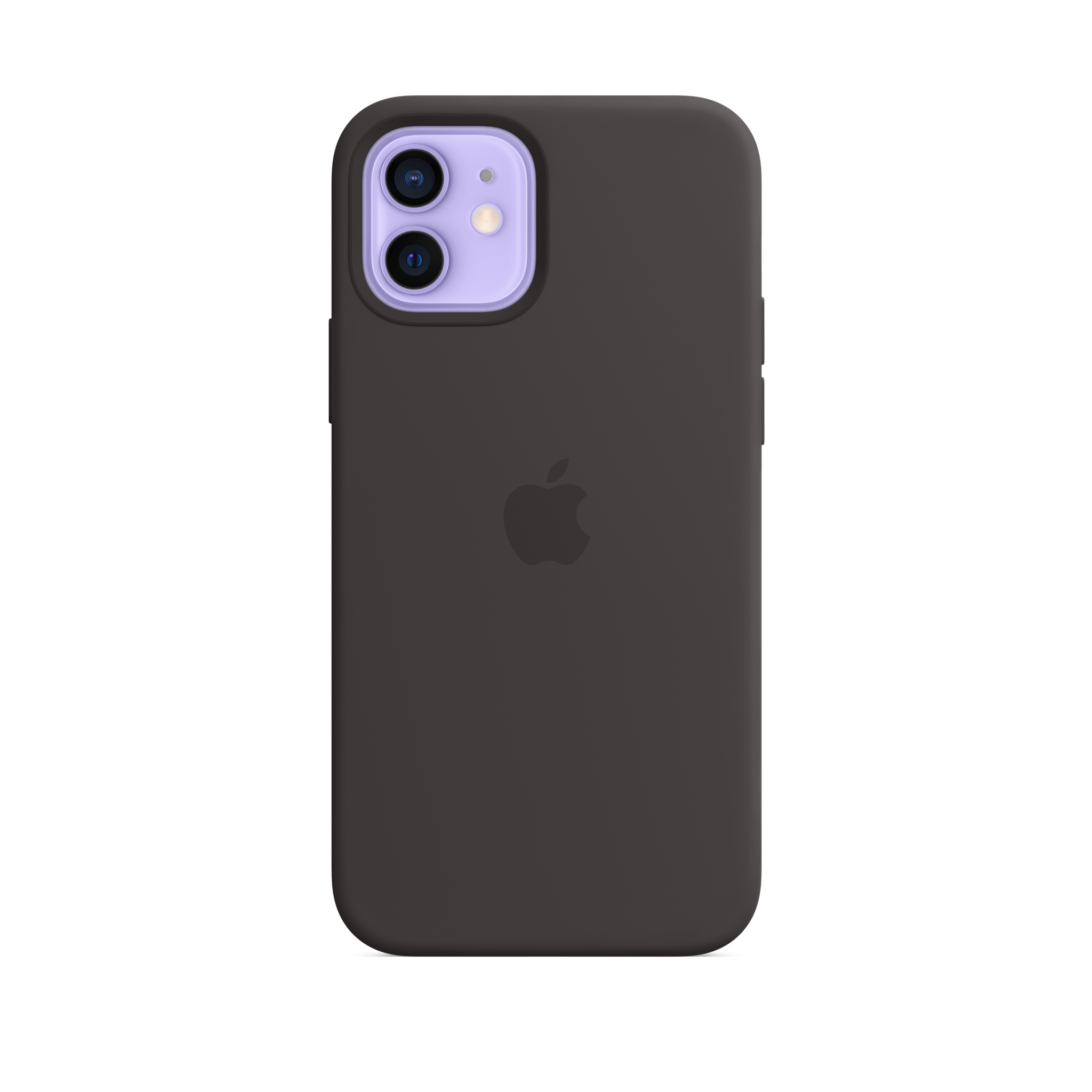 iPhone 12 & 12 Pro Silicone Case with MagSafe — Black