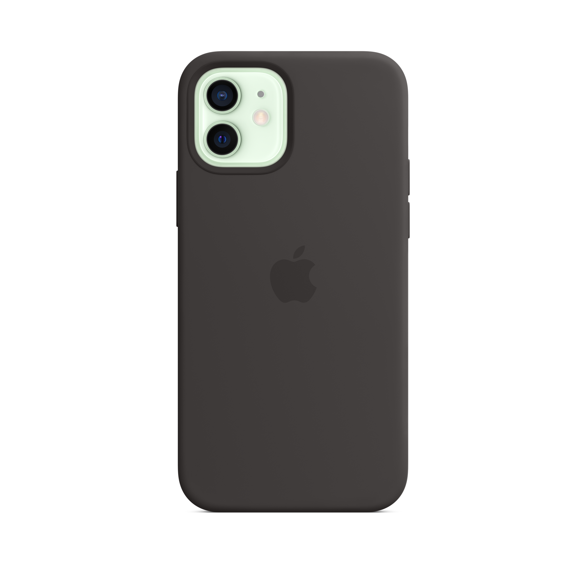 iPhone 12 & 12 Pro Silicone Case with MagSafe — Black