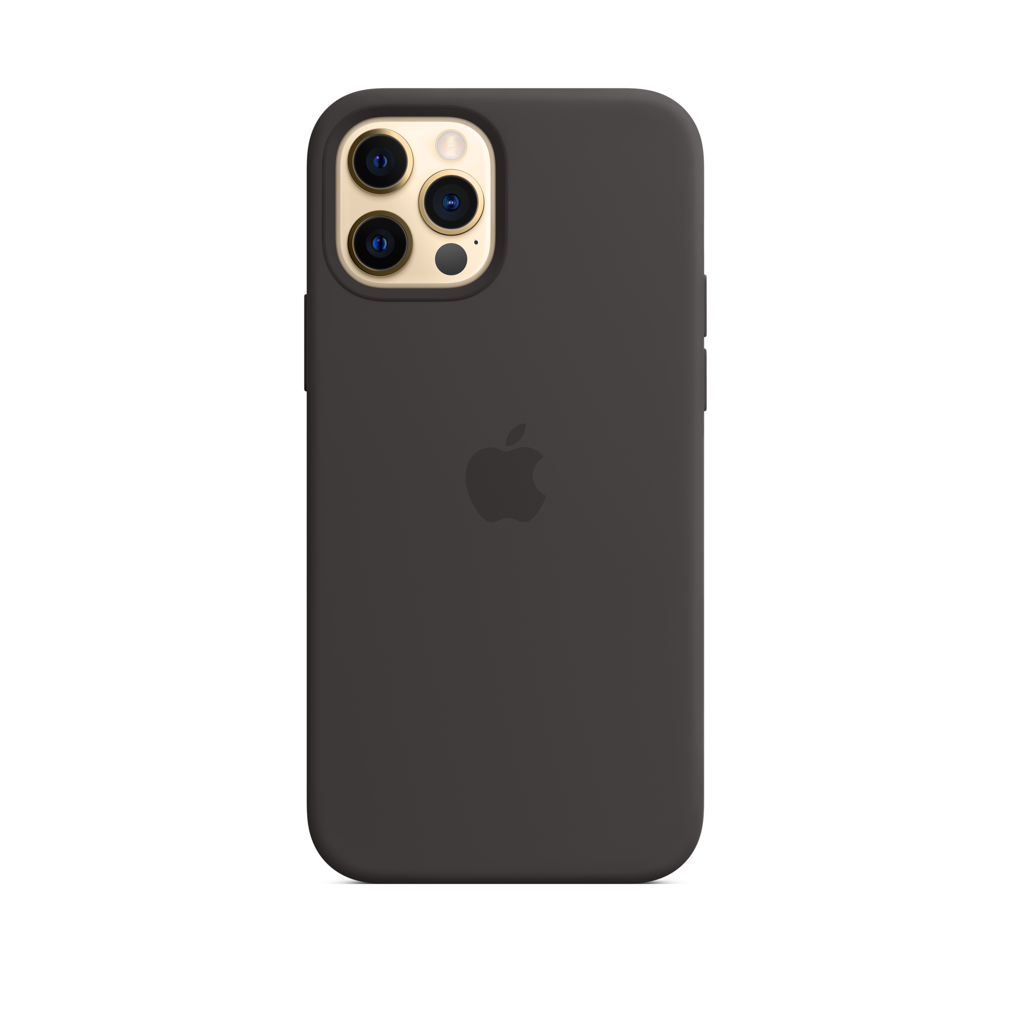 iPhone 12 & 12 Pro Silicone Case with MagSafe — Black