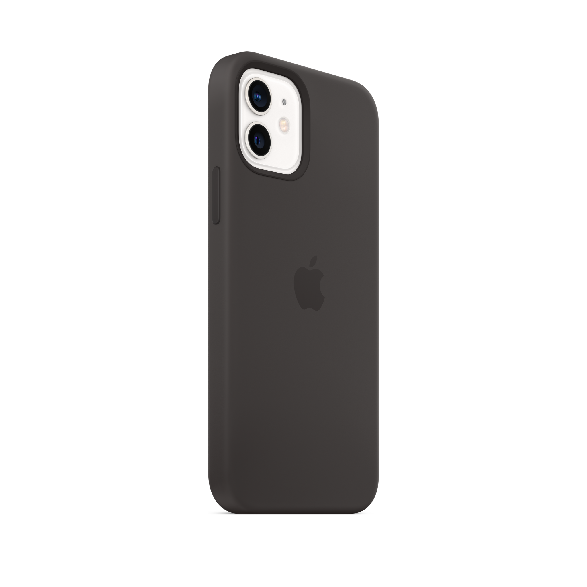 iPhone 12 & 12 Pro Silicone Case with MagSafe — Black