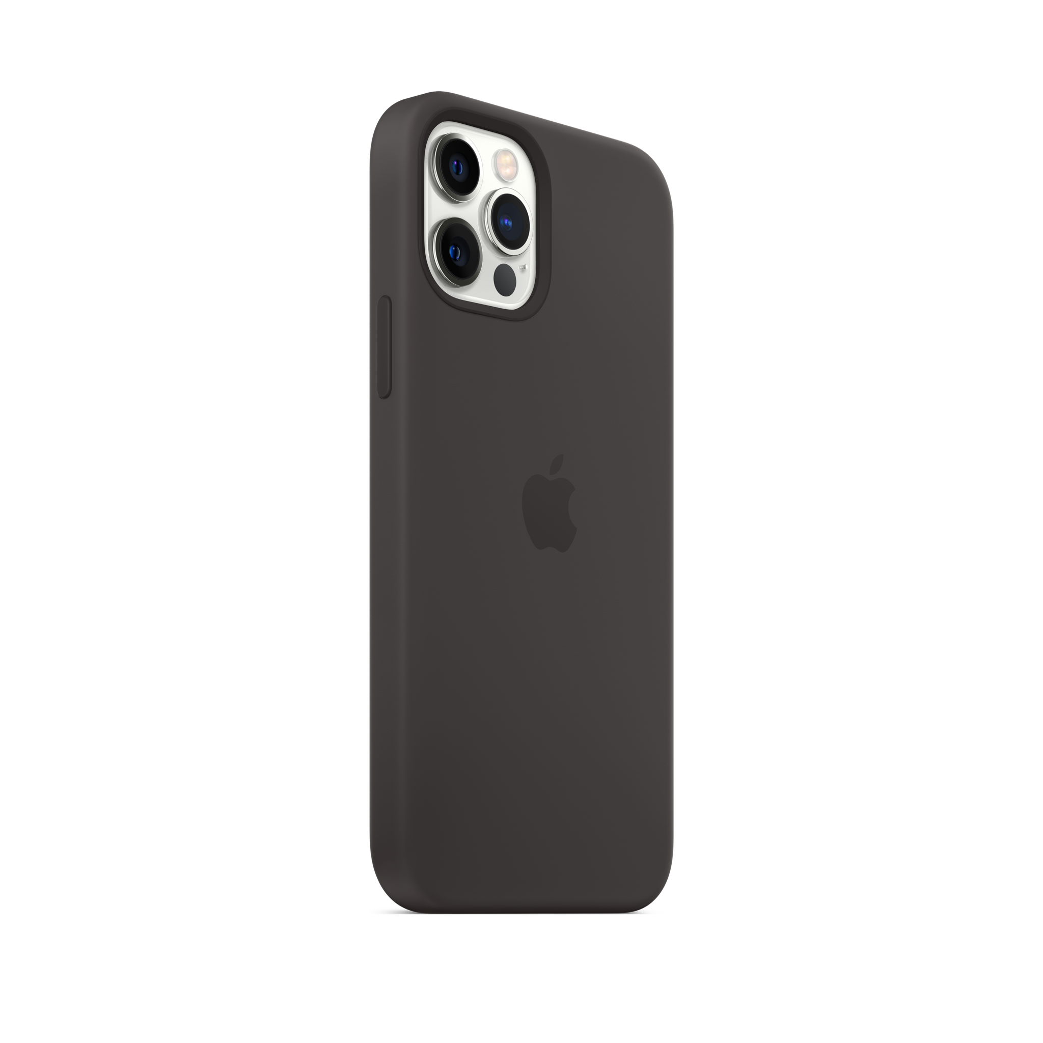 iPhone 12 & 12 Pro Silicone Case with MagSafe — Black