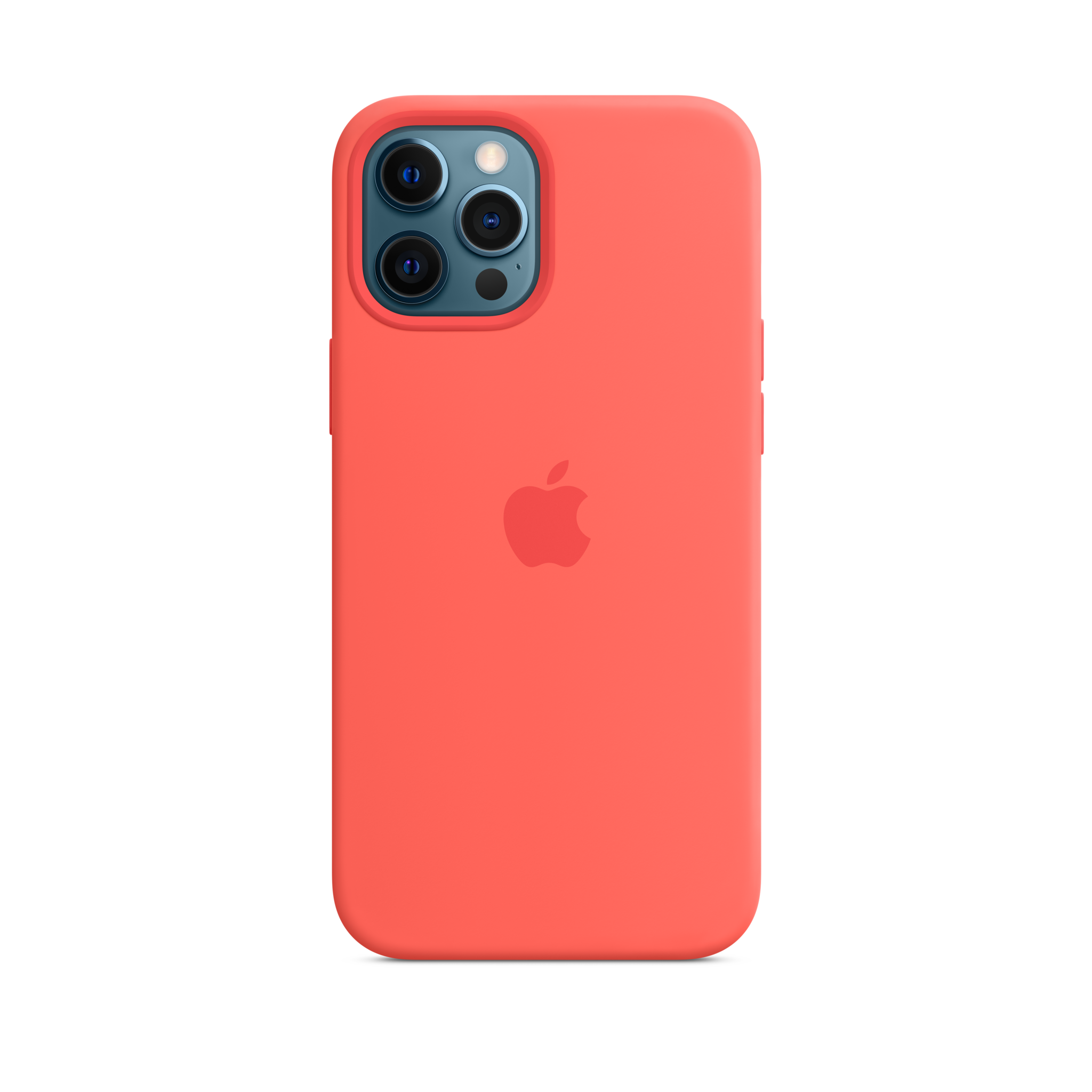 iPhone 12 Pro Max Silicone Case with MagSafe — Pink Citrus