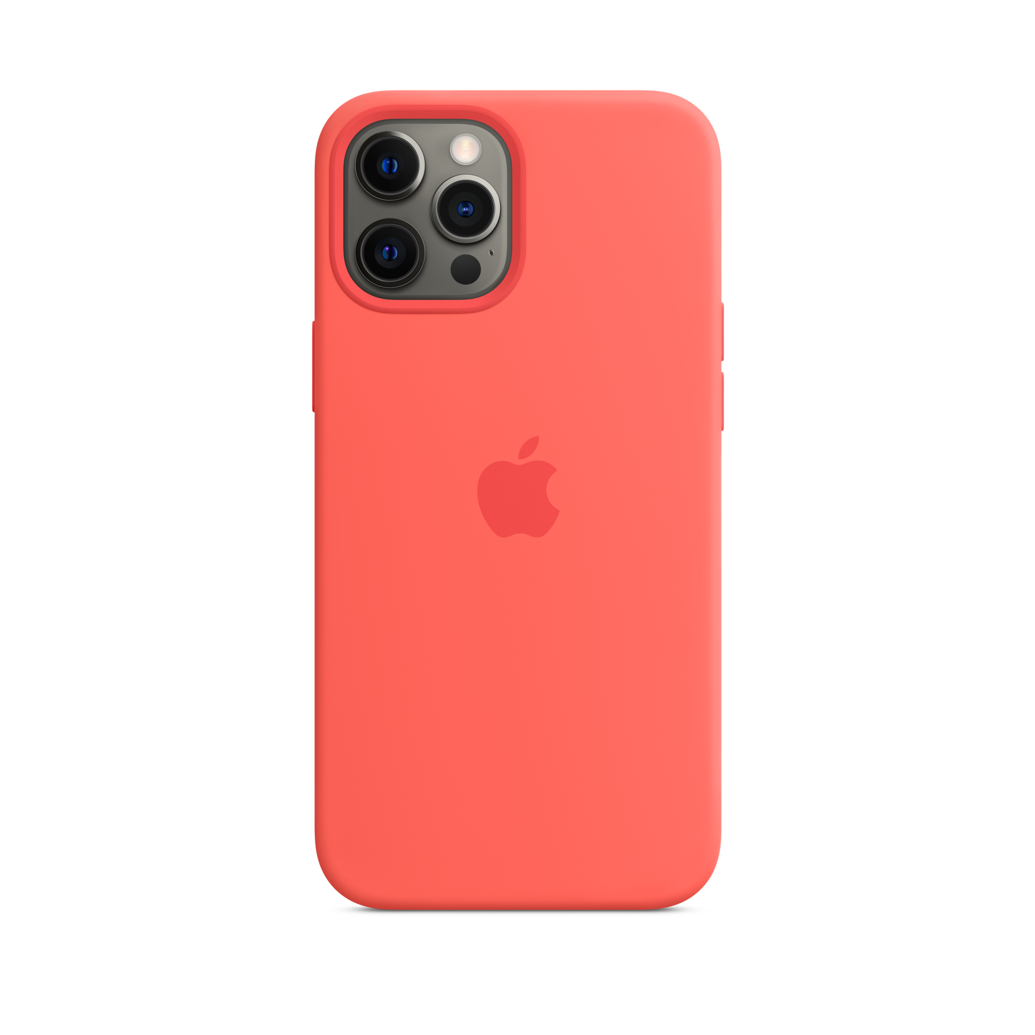 iPhone 12 Pro Max Silicone Case with MagSafe — Pink Citrus