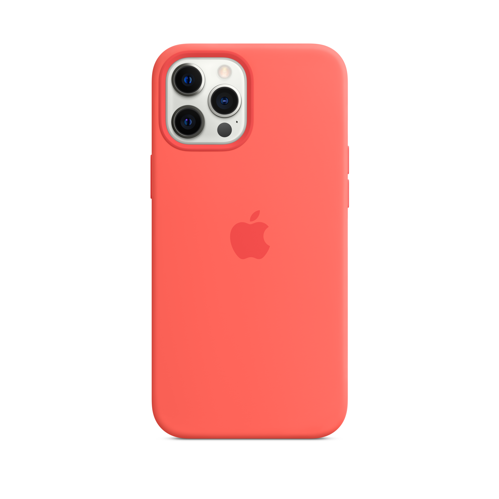 iPhone 12 Pro Max Silicone Case with MagSafe — Pink Citrus