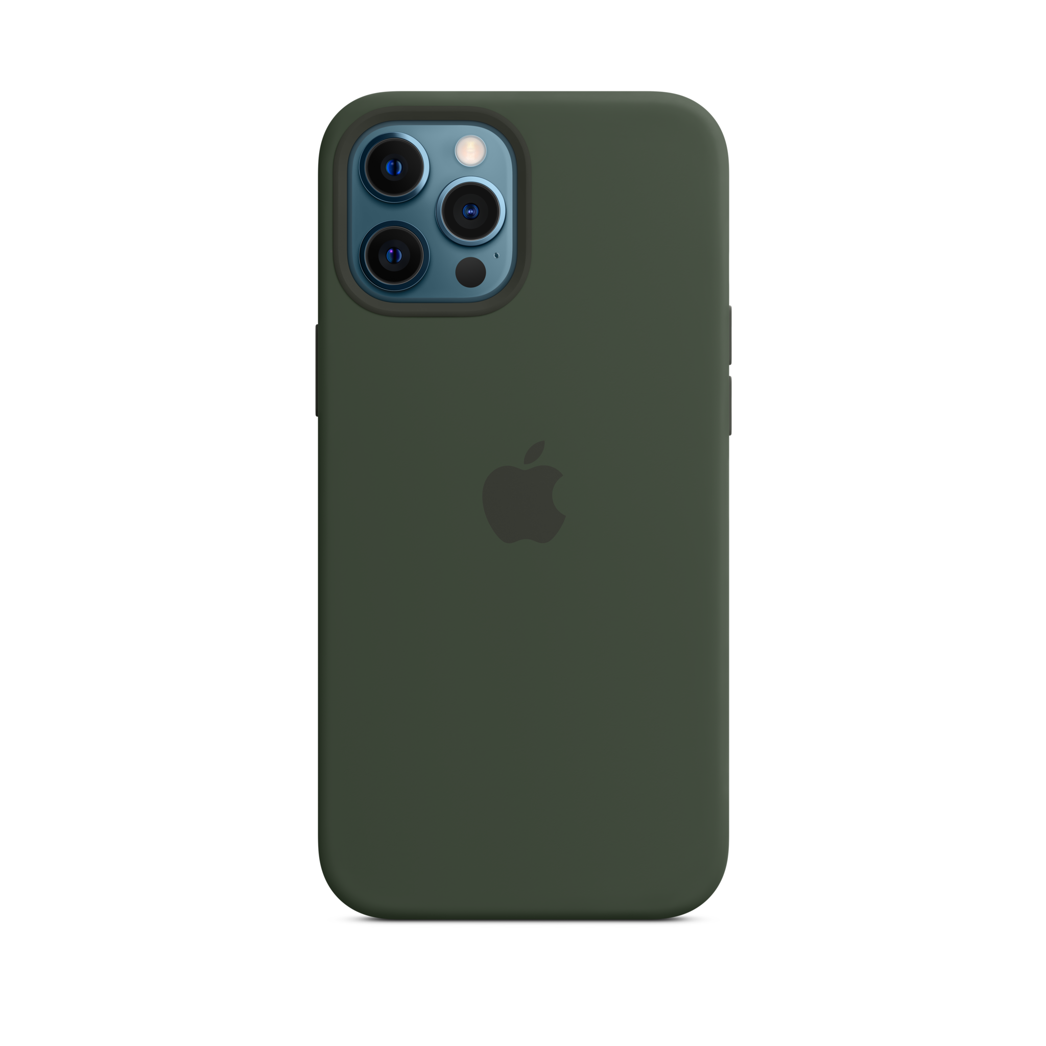iPhone 12 Pro Max Silicone Case with MagSafe — Cypress Green