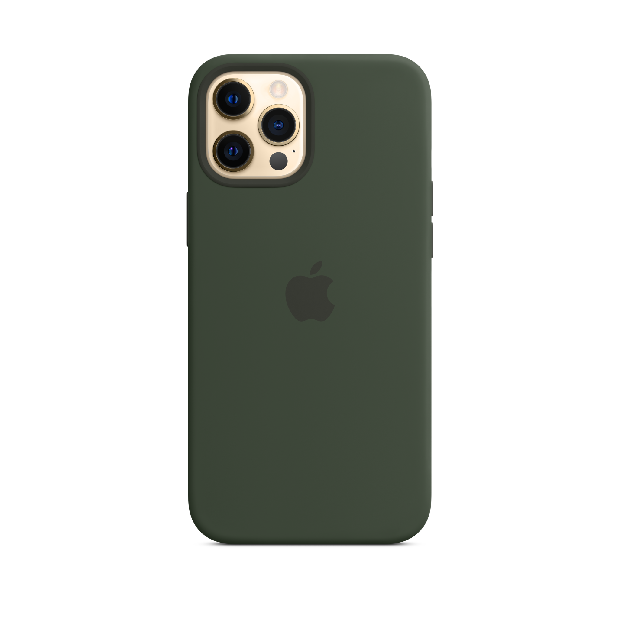 iPhone 12 Pro Max Silicone Case with MagSafe — Cypress Green