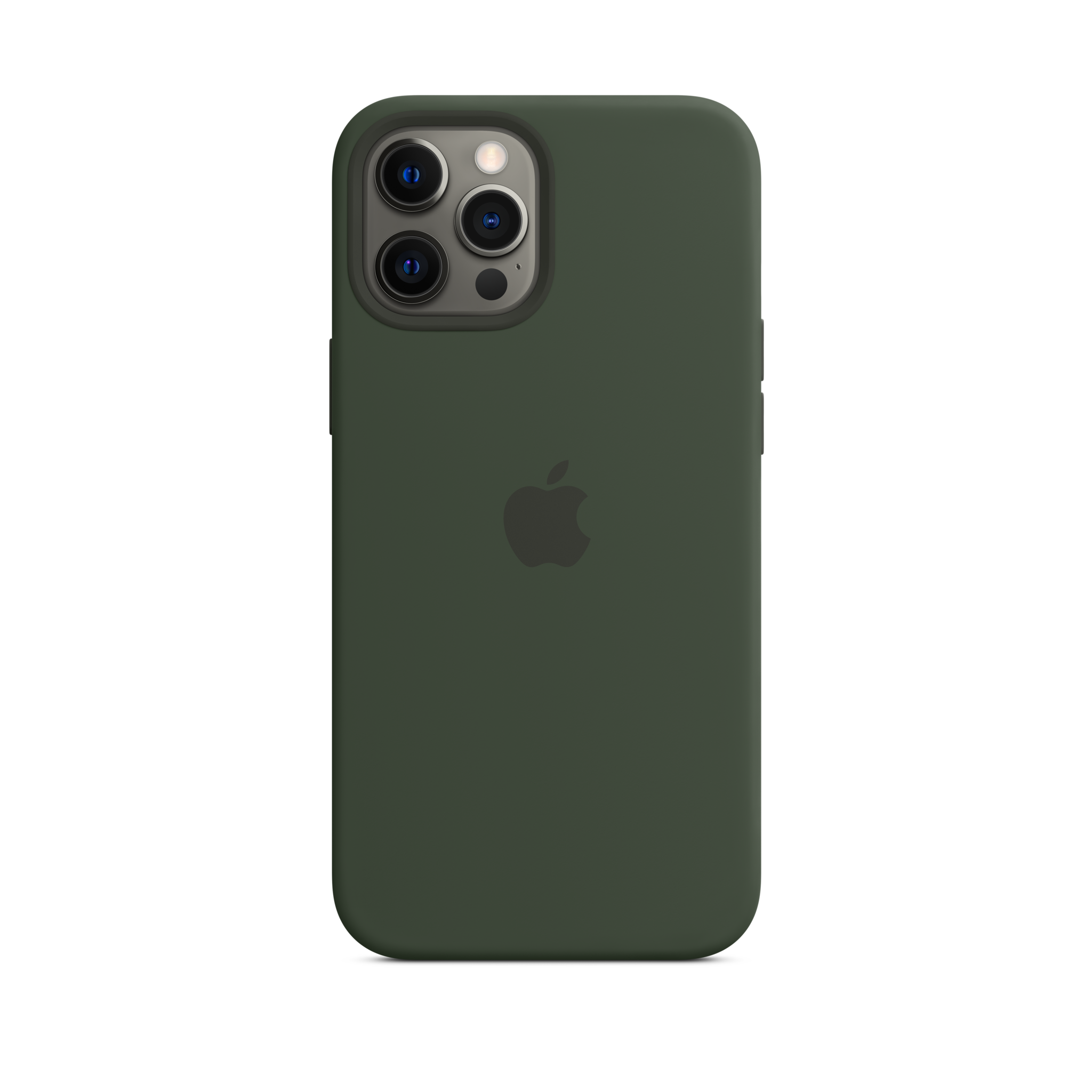 iPhone 12 Pro Max Silicone Case with MagSafe — Cypress Green