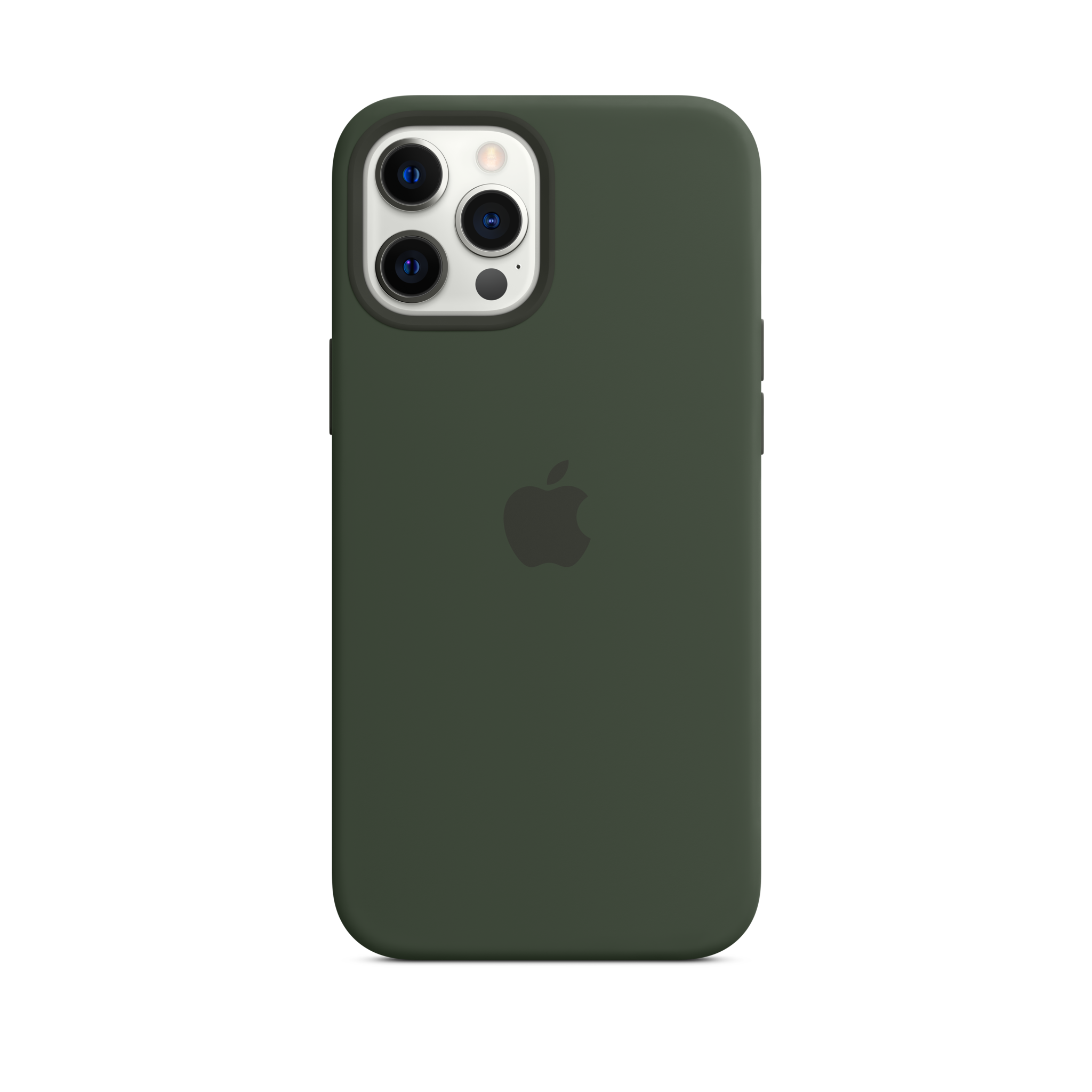 iPhone 12 Pro Max Silicone Case with MagSafe — Cypress Green