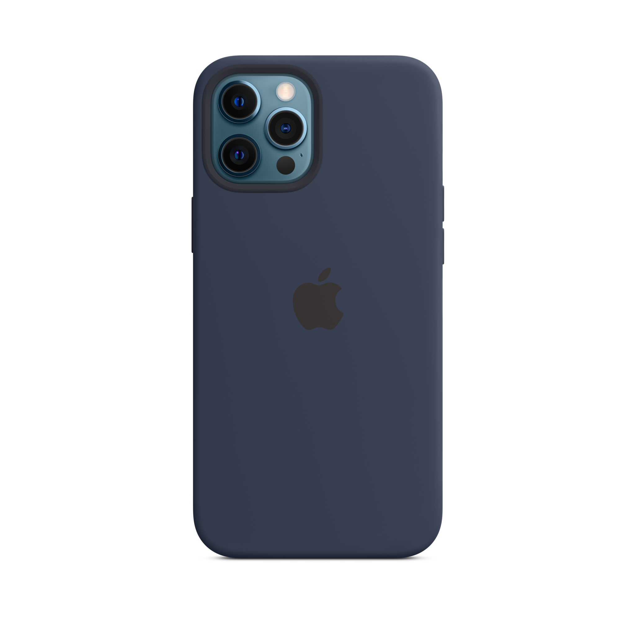 iPhone 12 Pro Max Silicone Case with MagSafe — Deep Navy