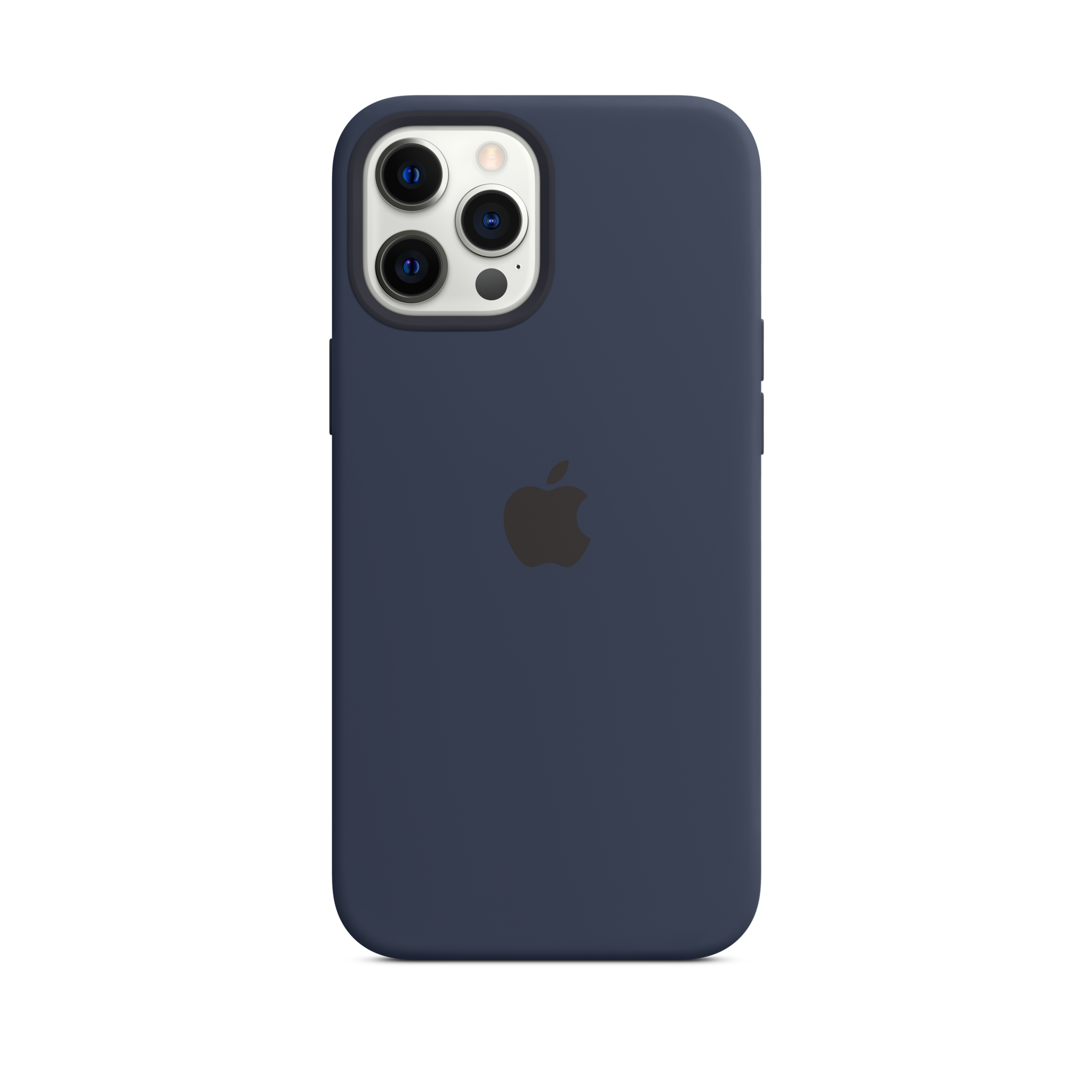 iPhone 12 Pro Max Silicone Case with MagSafe — Deep Navy