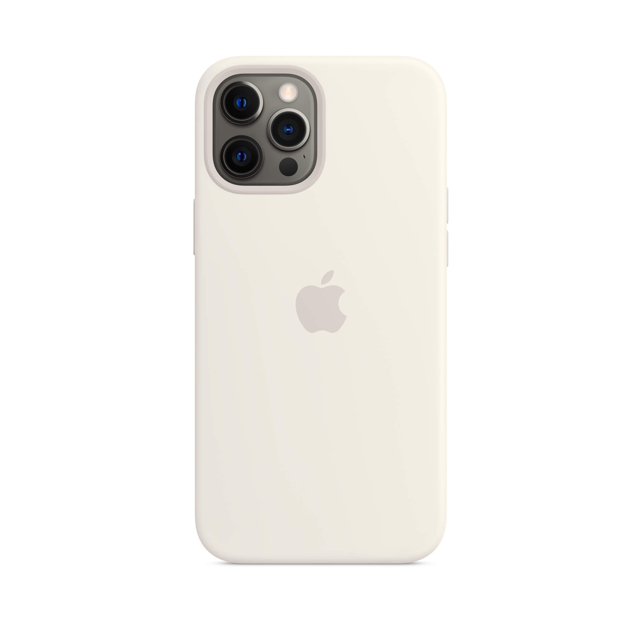iPhone 12 Pro Max Silicone Case with MagSafe — White
