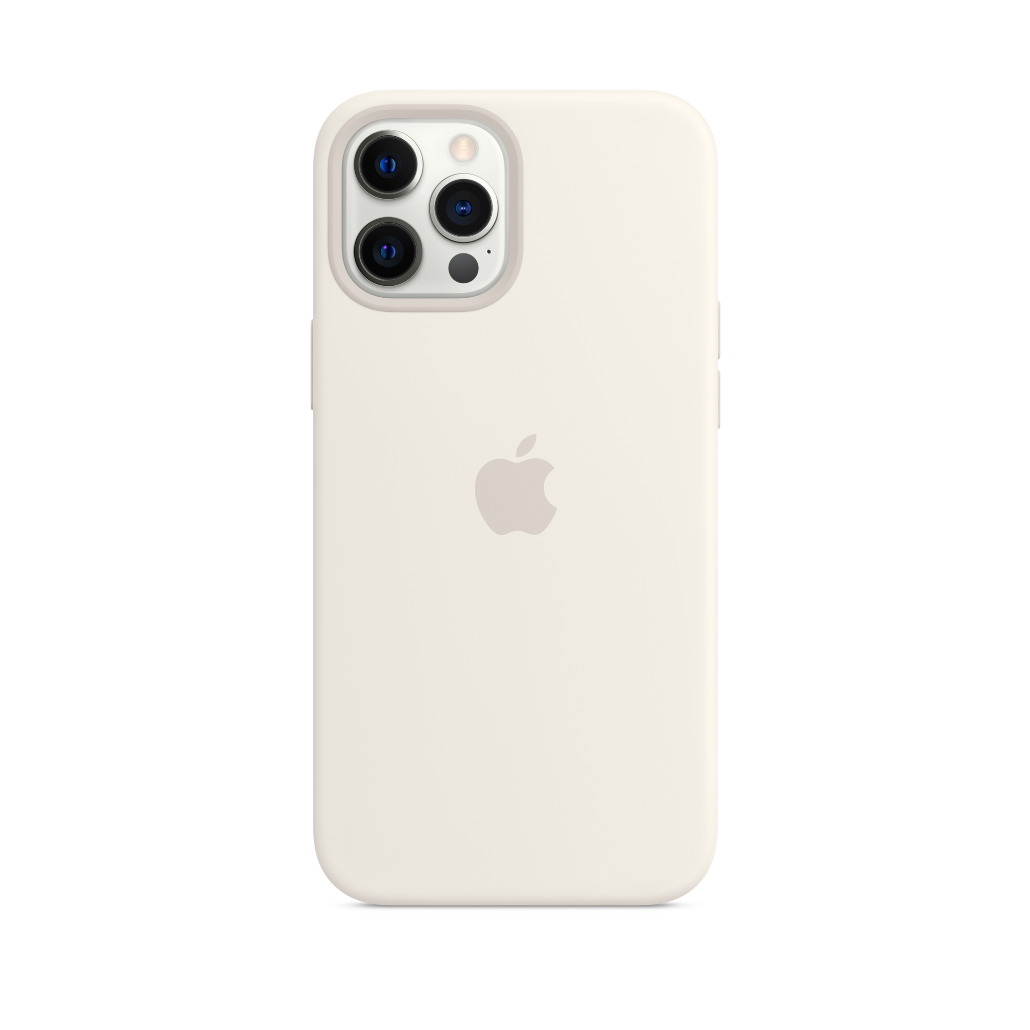 iPhone 12 Pro Max Silicone Case with MagSafe — White
