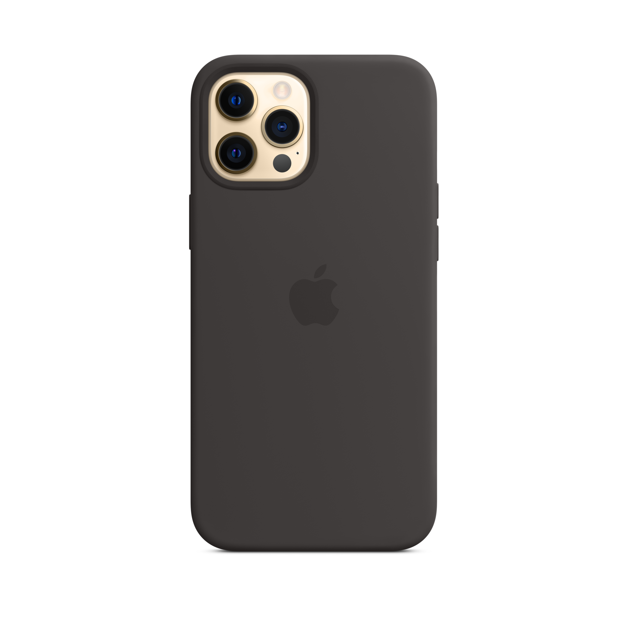 iPhone 12 Pro Max Silicone Case with MagSafe — Black