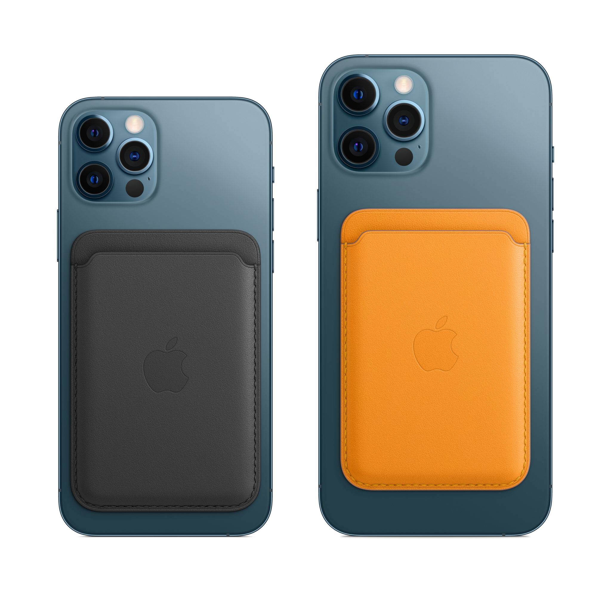 iPhone Leather Wallet with MagSafe — California Poppy