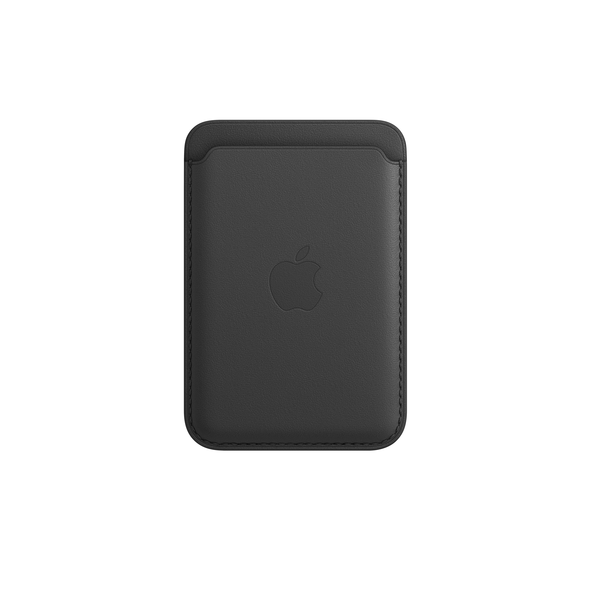 iPhone Leather Wallet with MagSafe — Black