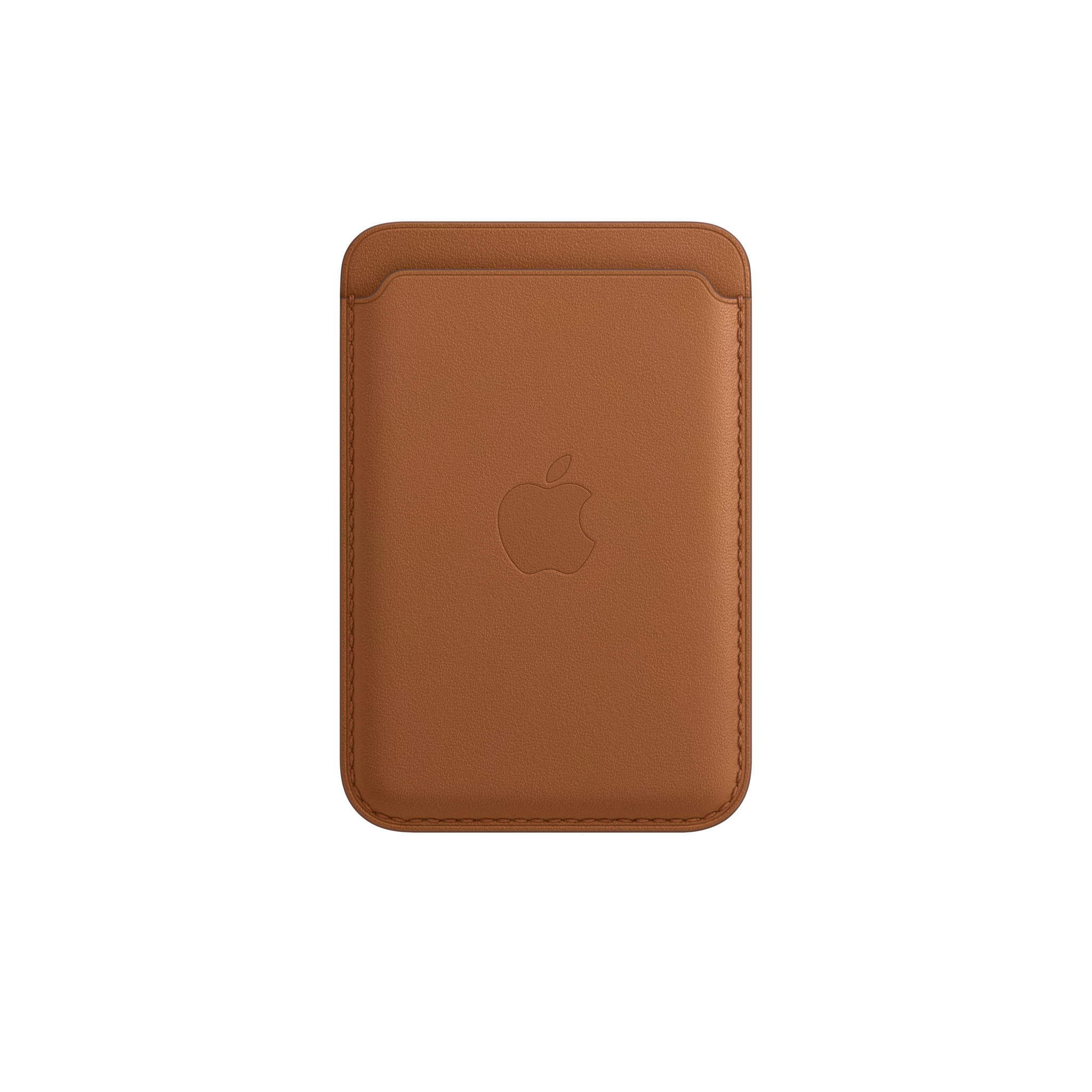 iPhone Leather Wallet with MagSafe — Saddle Brown