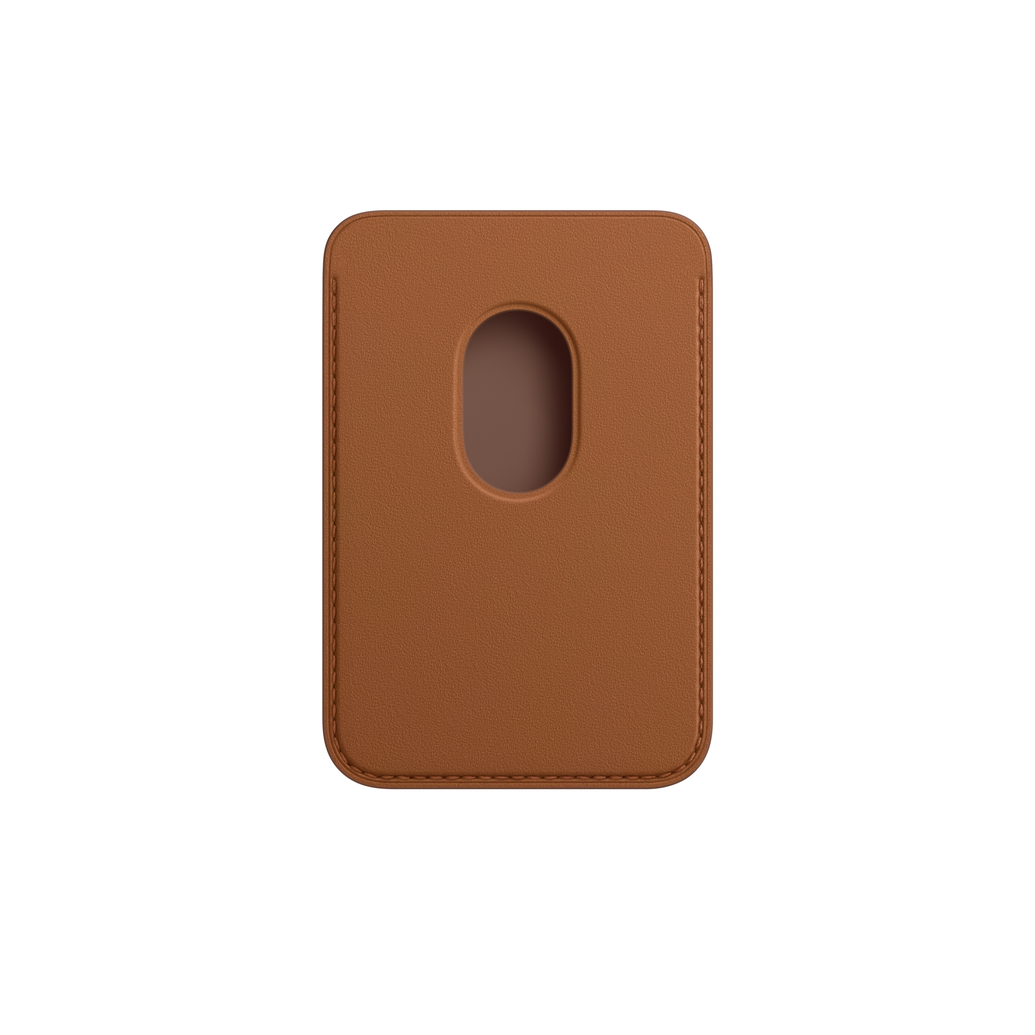 iPhone Leather Wallet with MagSafe — Saddle Brown