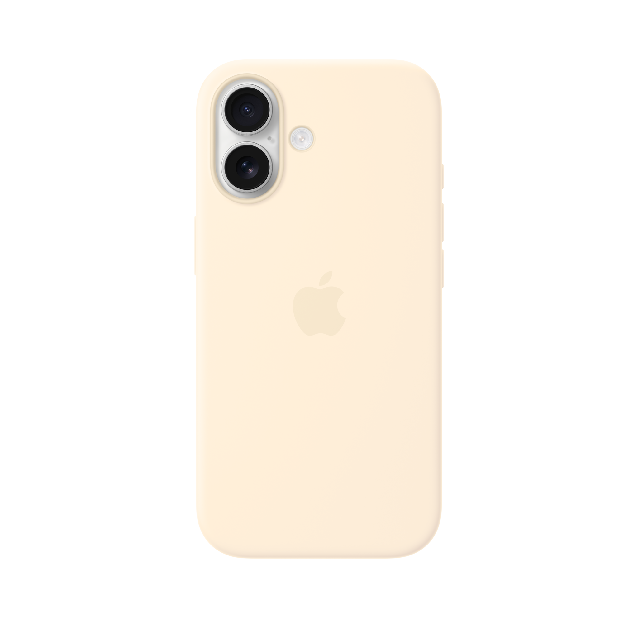 iPhone 17 Silicone Case with MagSafe — Vanilla