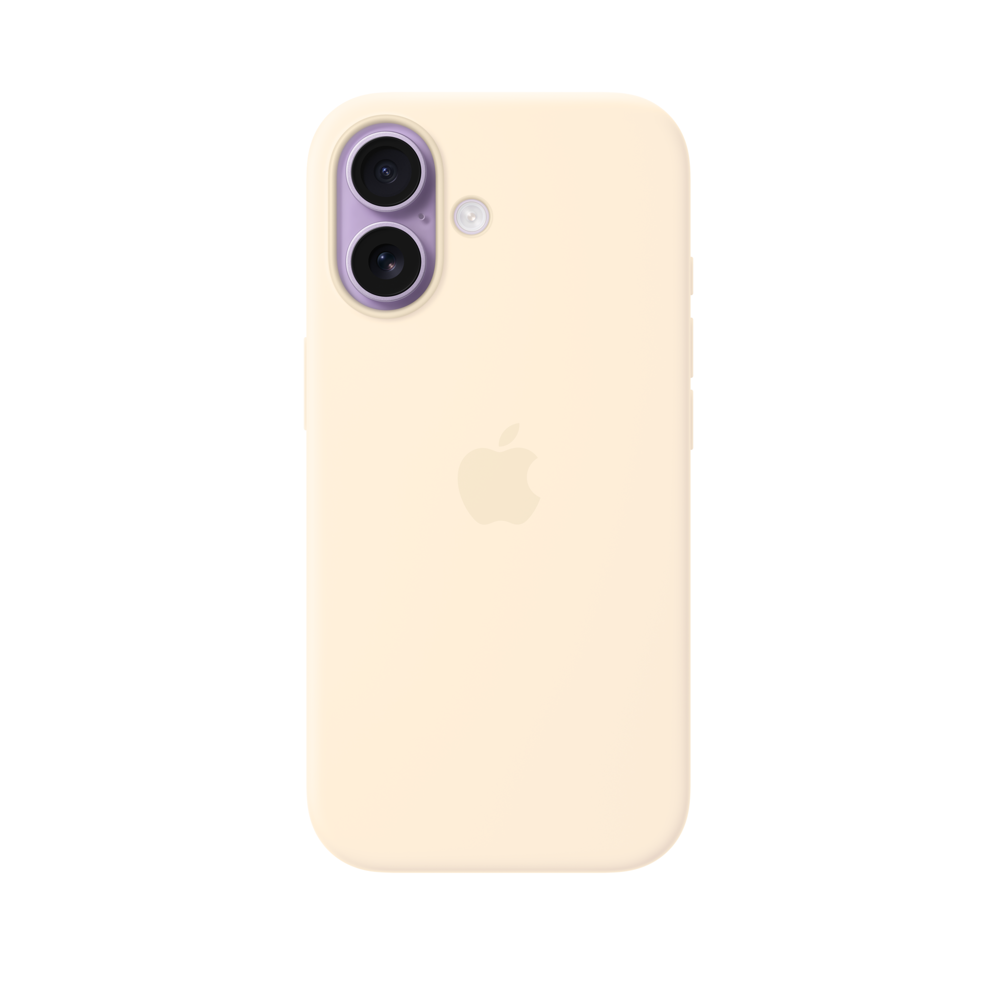 iPhone 17 Silicone Case with MagSafe — Vanilla