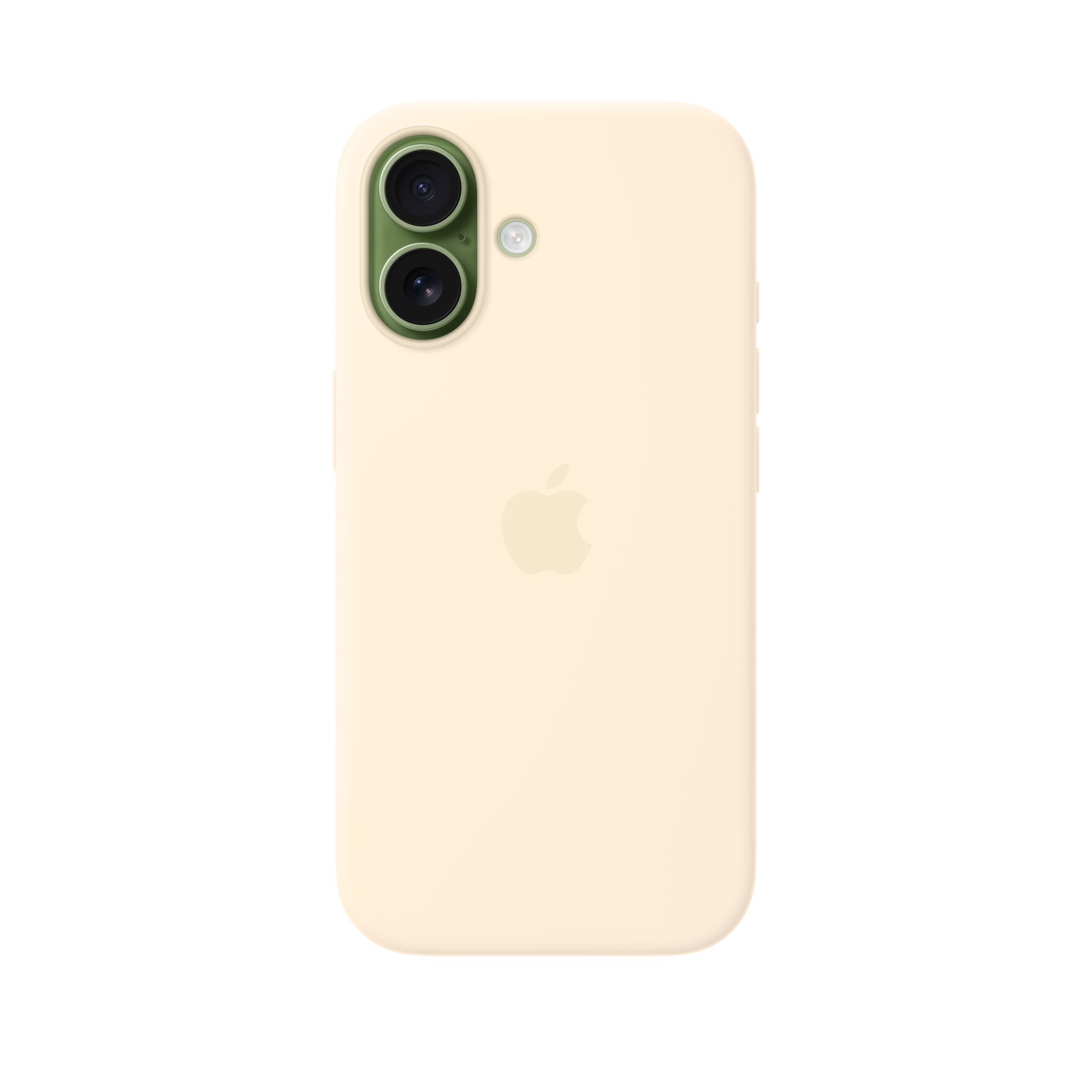 iPhone 17 Silicone Case with MagSafe — Vanilla