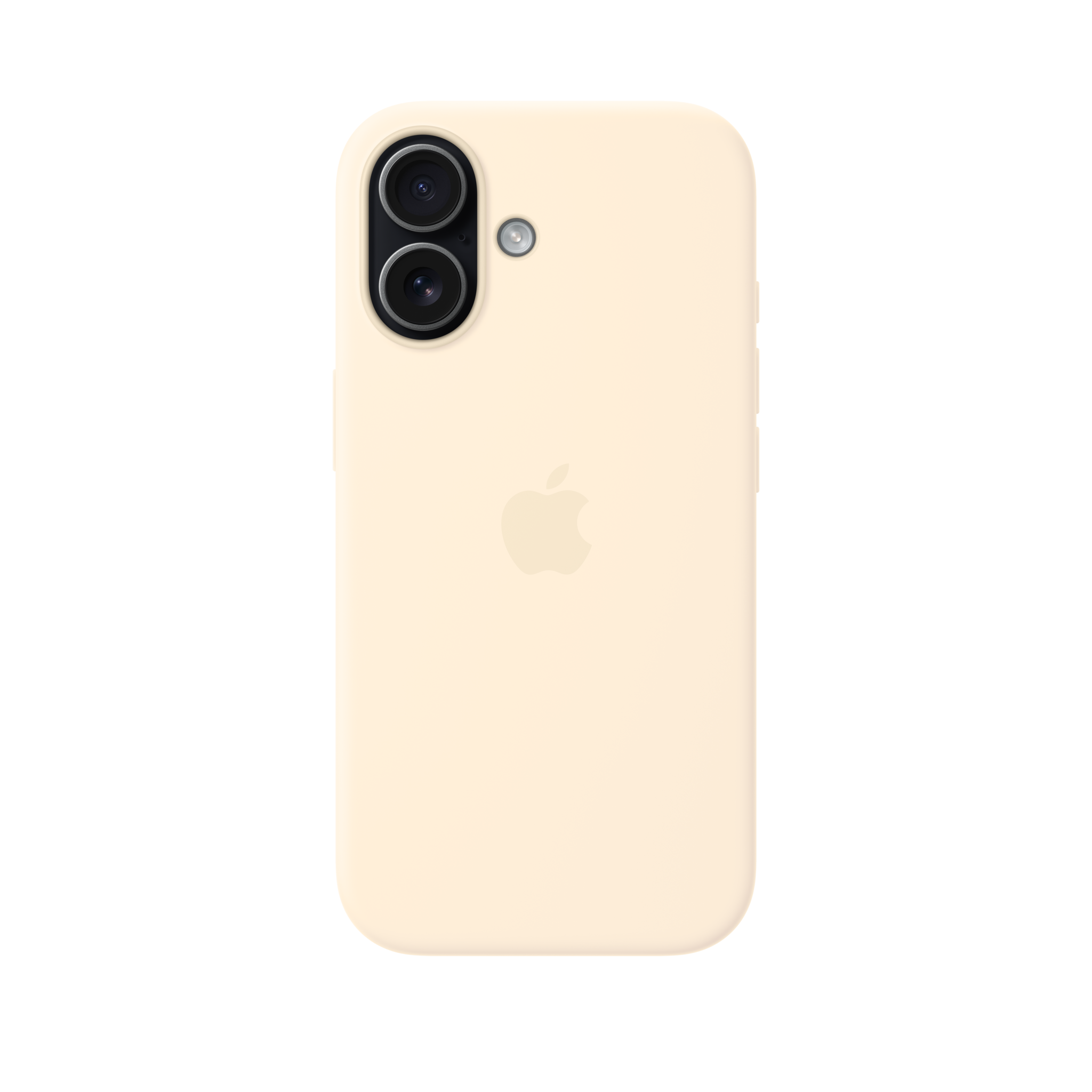 iPhone 17 Silicone Case with MagSafe — Vanilla