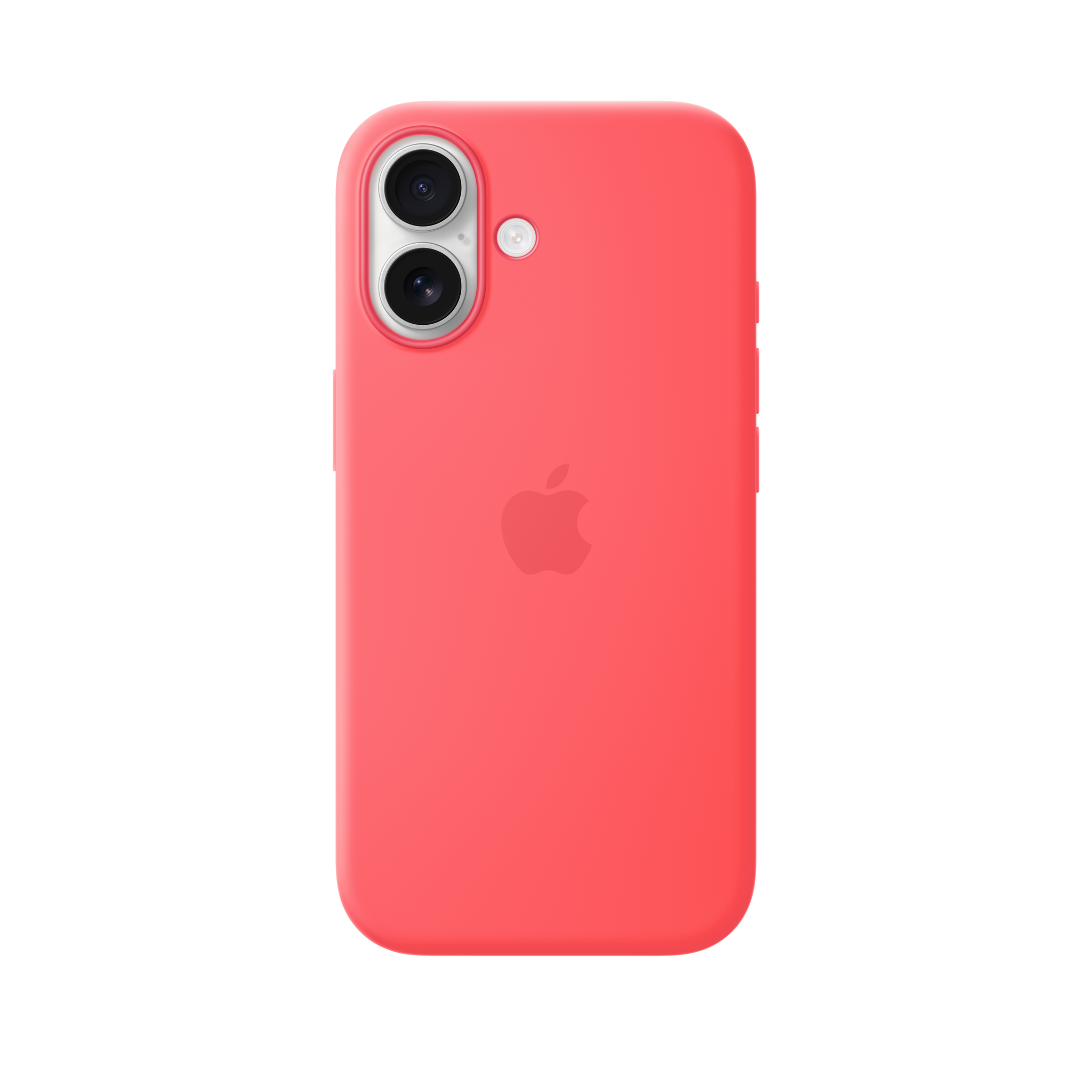 iPhone 17 Silicone Case with MagSafe — Bright Guava