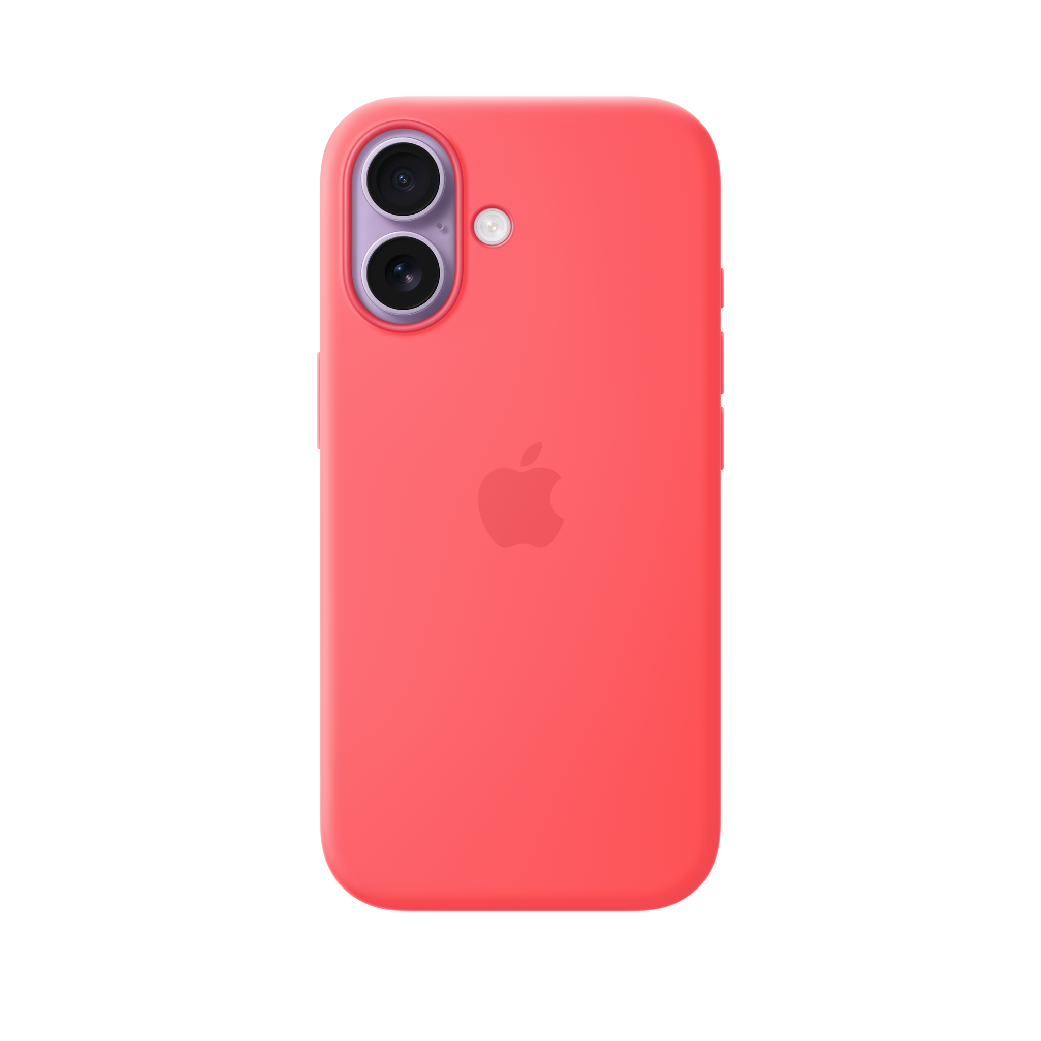 iPhone 17 Silicone Case with MagSafe — Bright Guava