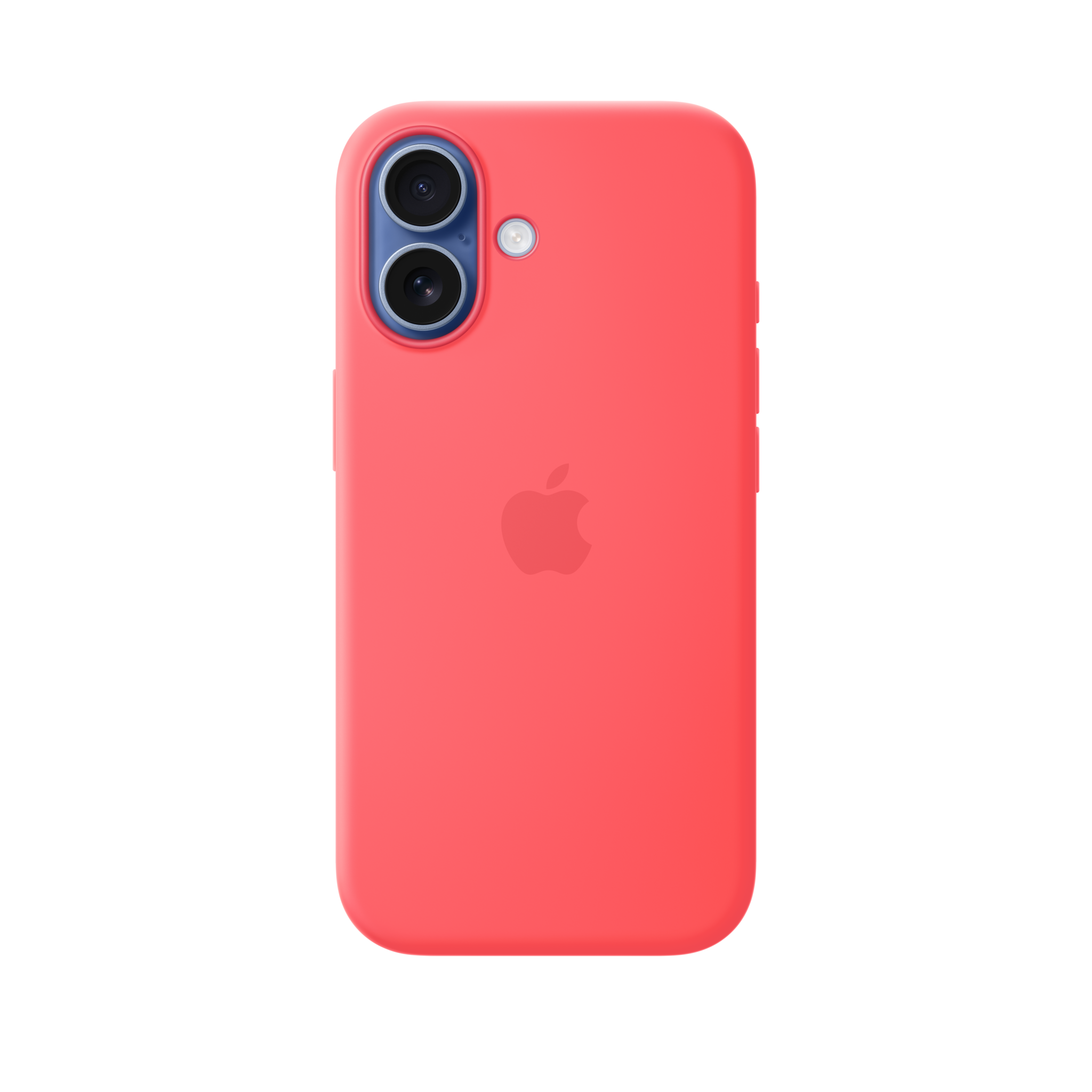 iPhone 17 Silicone Case with MagSafe — Bright Guava
