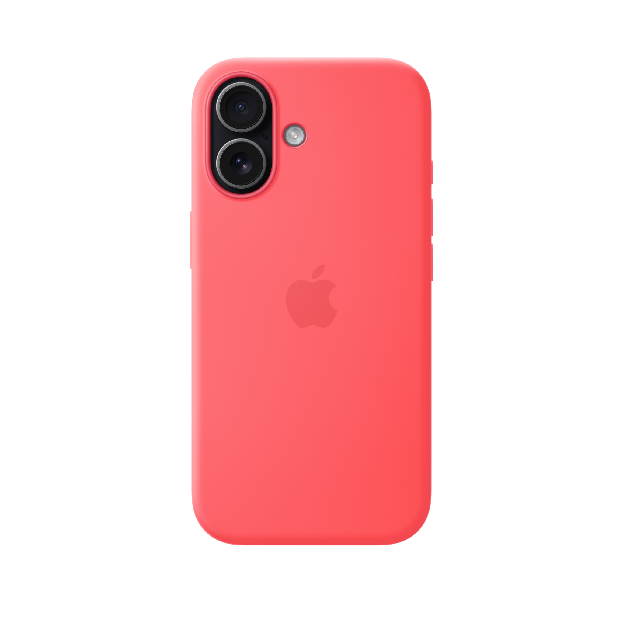 iPhone 17 Silicone Case with MagSafe — Bright Guava