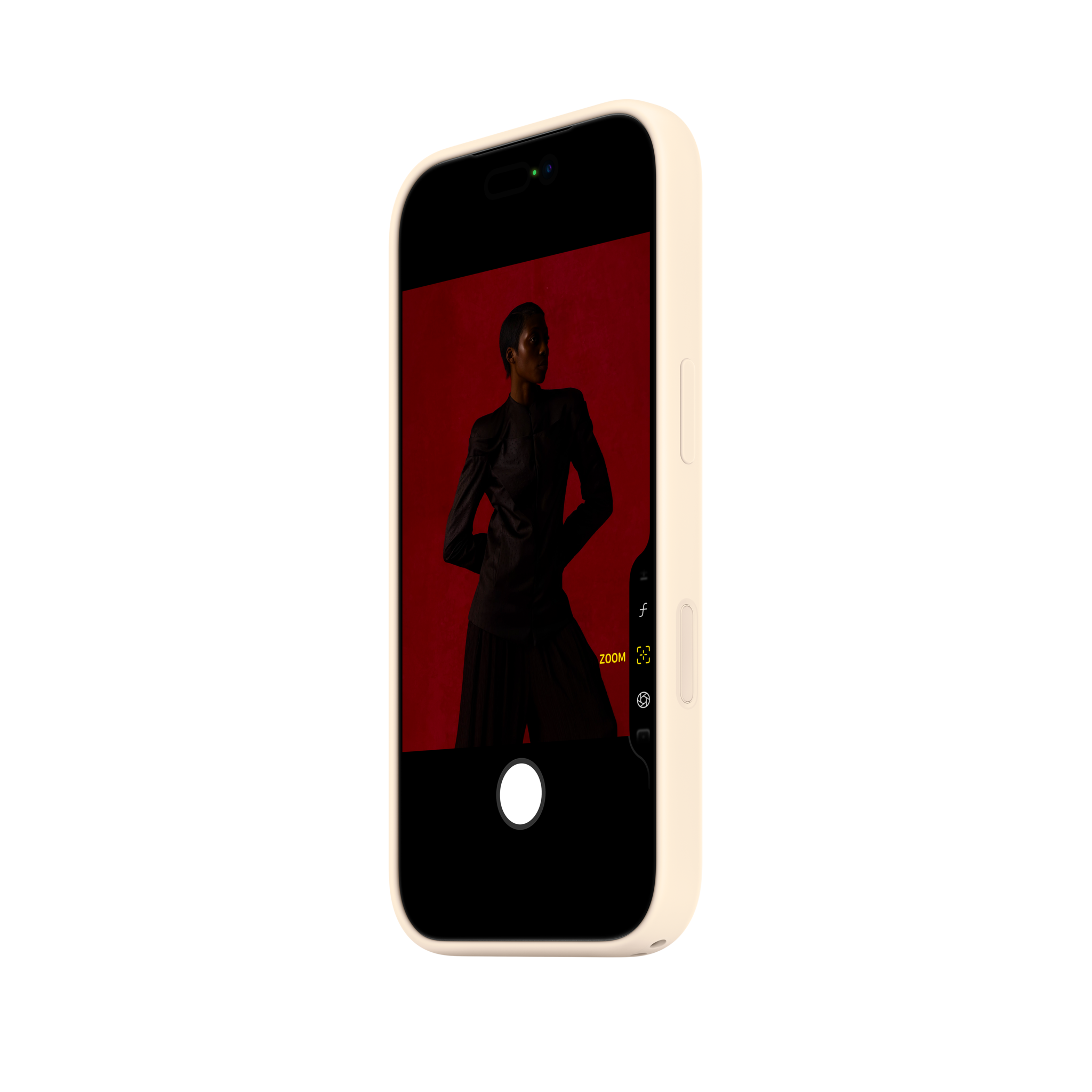iPhone 17 Pro Silicone Case with MagSafe — Vanilla