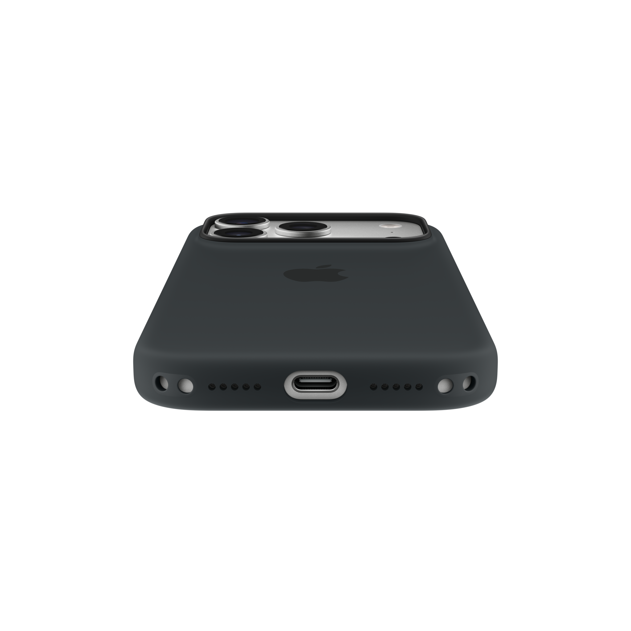 iPhone 17 Pro Silicone Case with MagSafe — Bright Guava