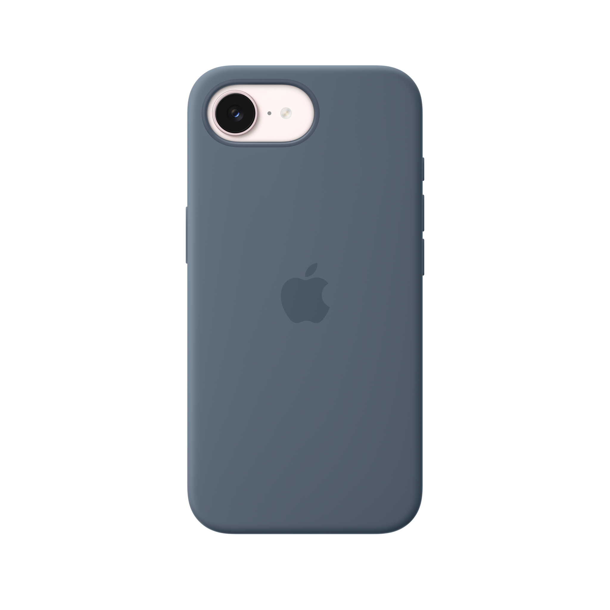 iPhone 17e Silicone Case with MagSafe — Anchor Blue