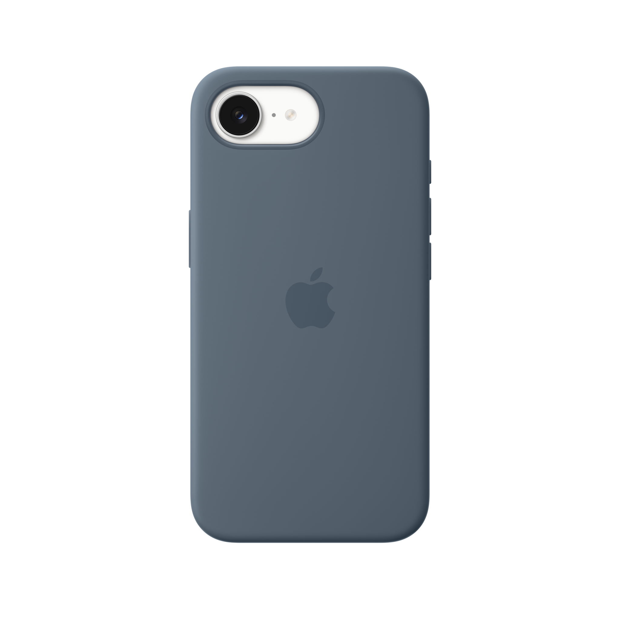 iPhone 17e Silicone Case with MagSafe — Anchor Blue