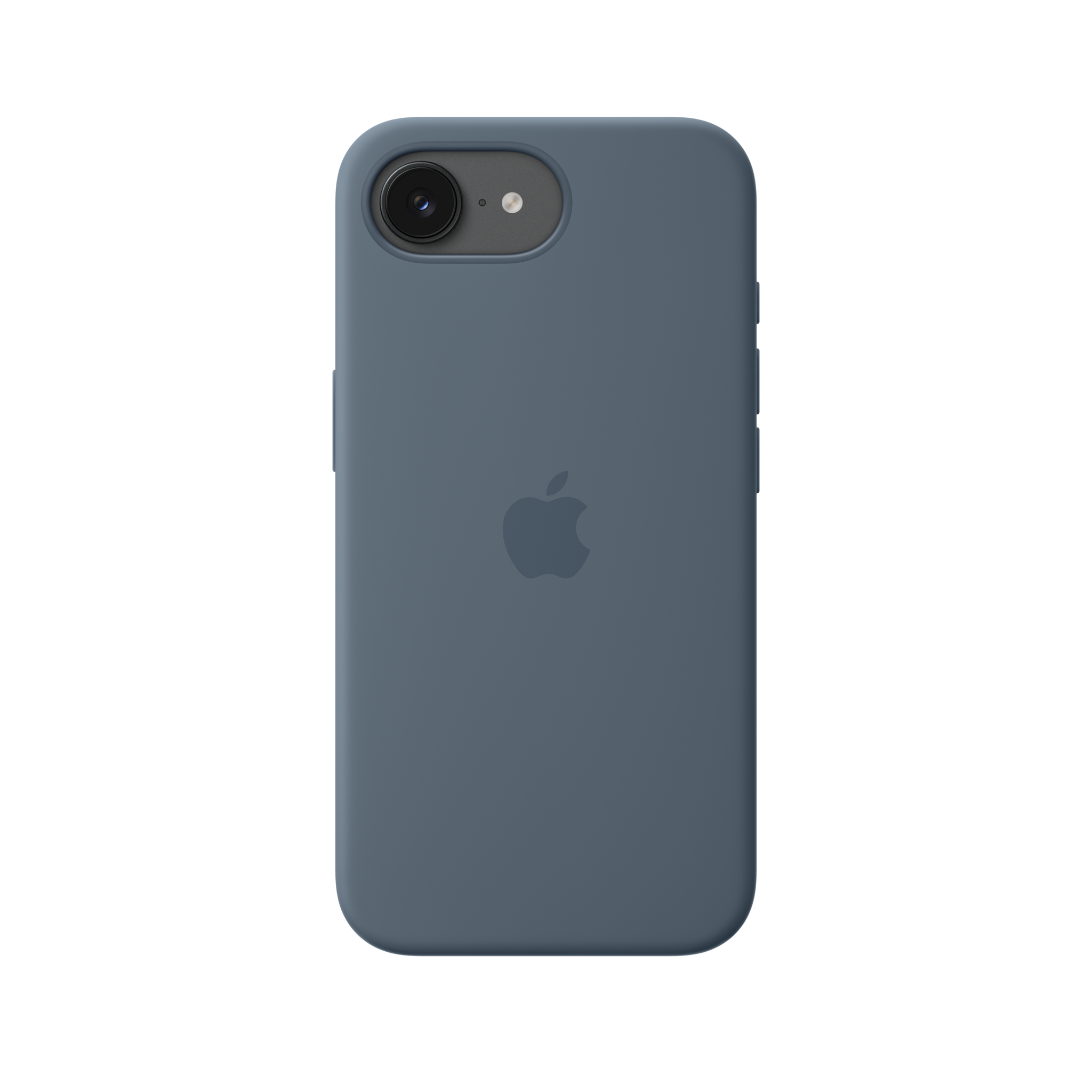 iPhone 17e Silicone Case with MagSafe — Anchor Blue