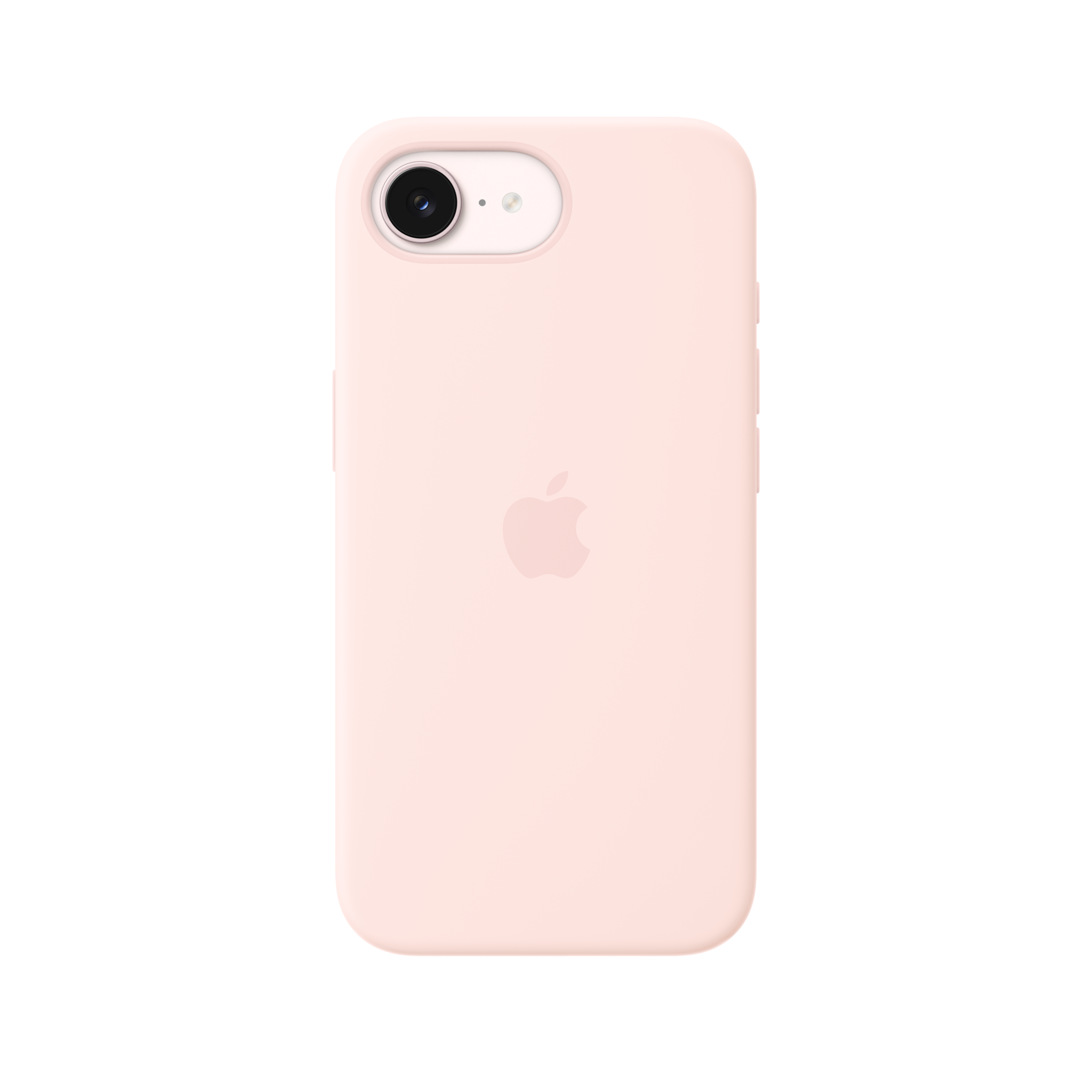 iPhone 17e Silicone Case with MagSafe — Soft Pink