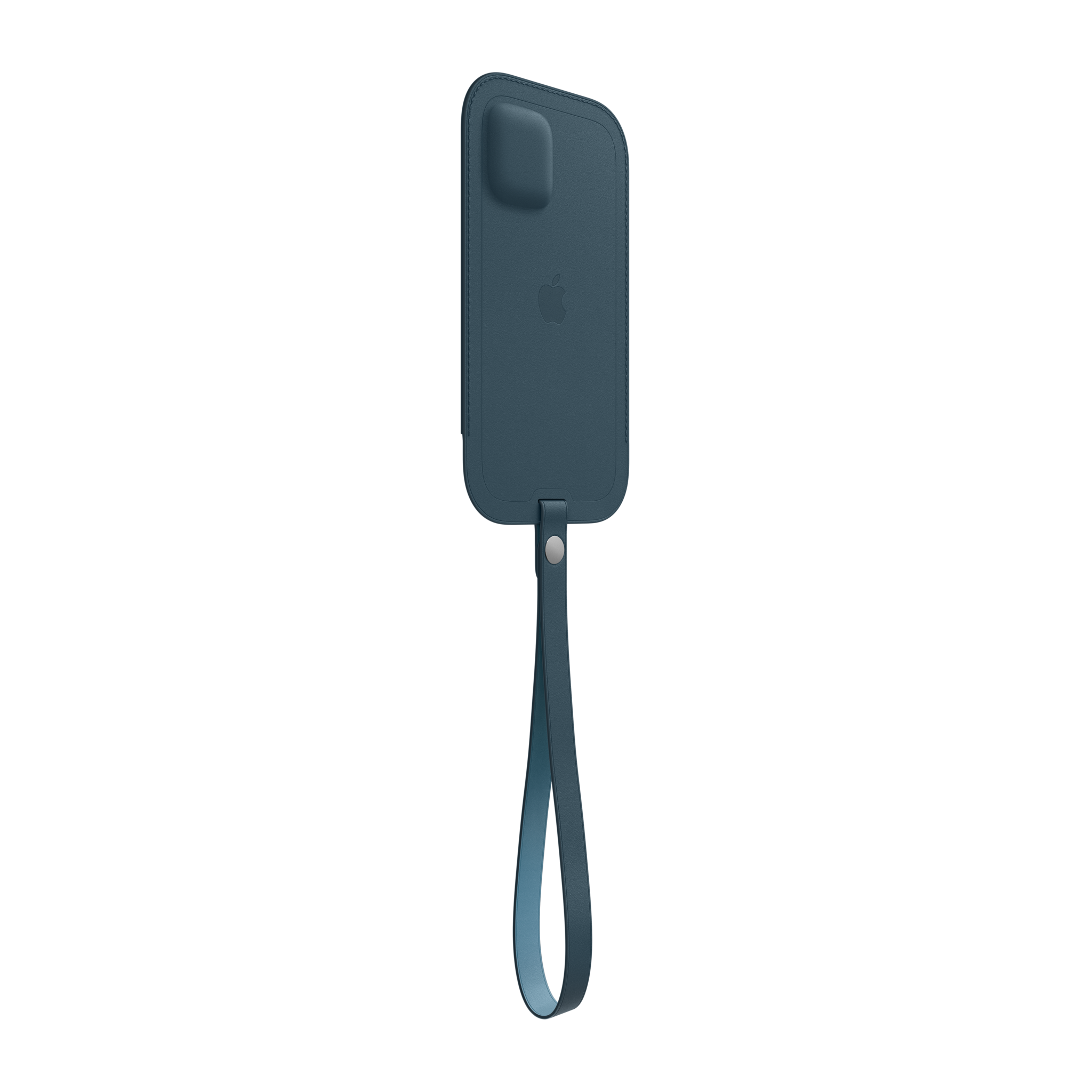 iPhone 12 Pro Max Leather Sleeve with MagSafe — Baltic Blue