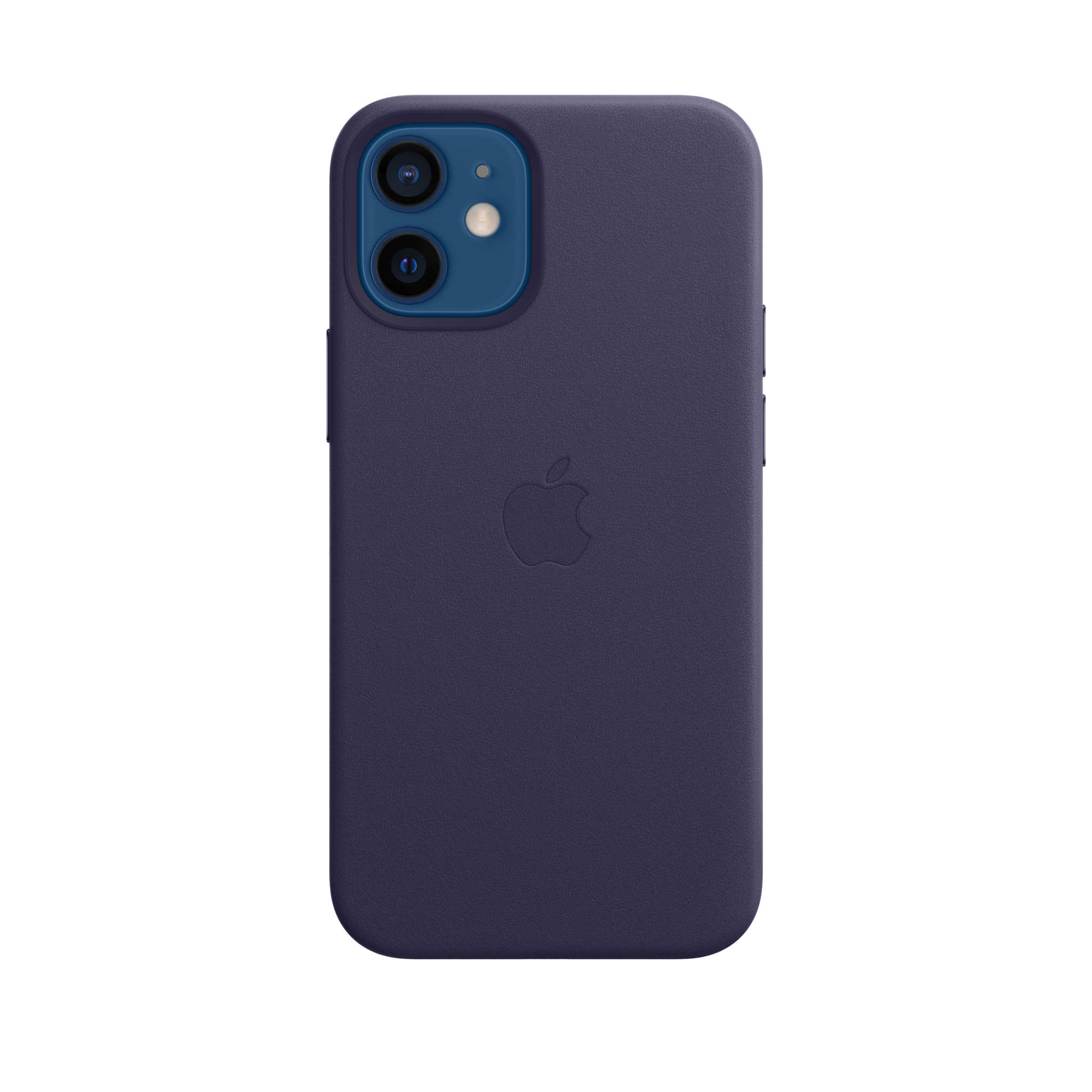 iPhone 12 mini Leather Case with MagSafe — Deep Violet