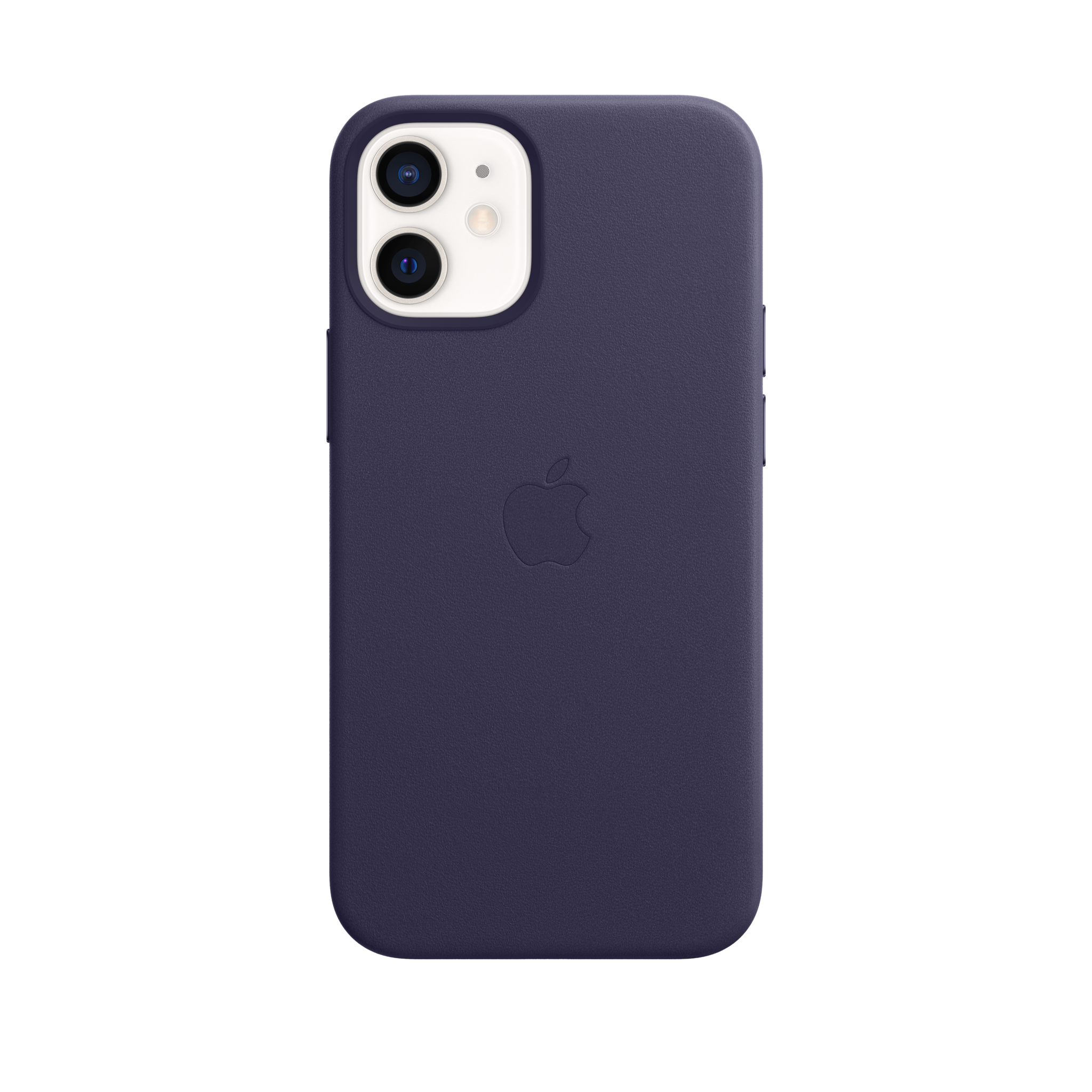 iPhone 12 mini Leather Case with MagSafe — Deep Violet