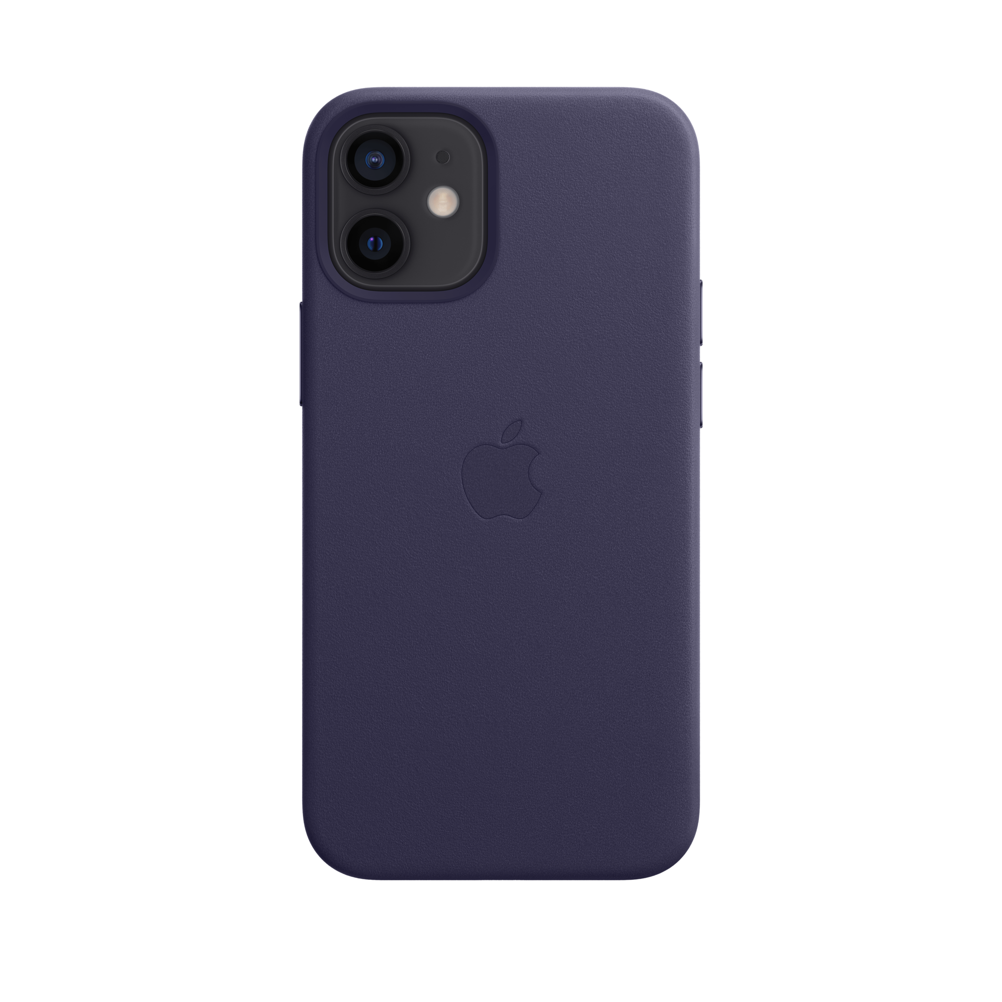 iPhone 12 mini Leather Case with MagSafe — Deep Violet